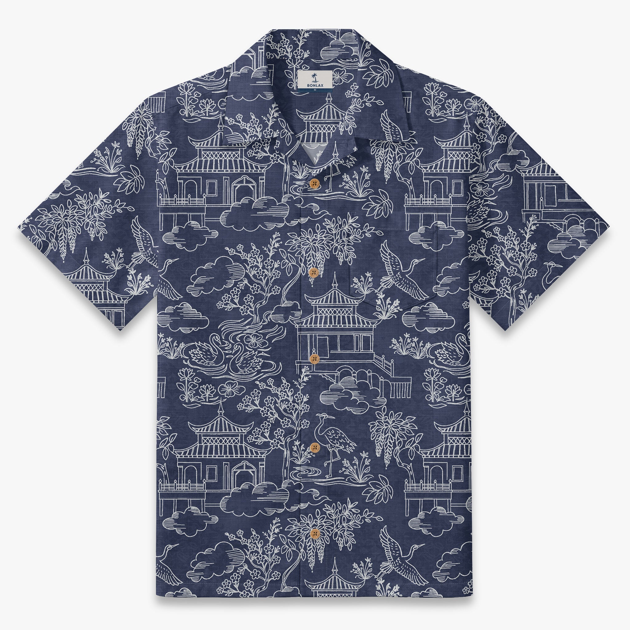 Jade Garden Camp Shirt