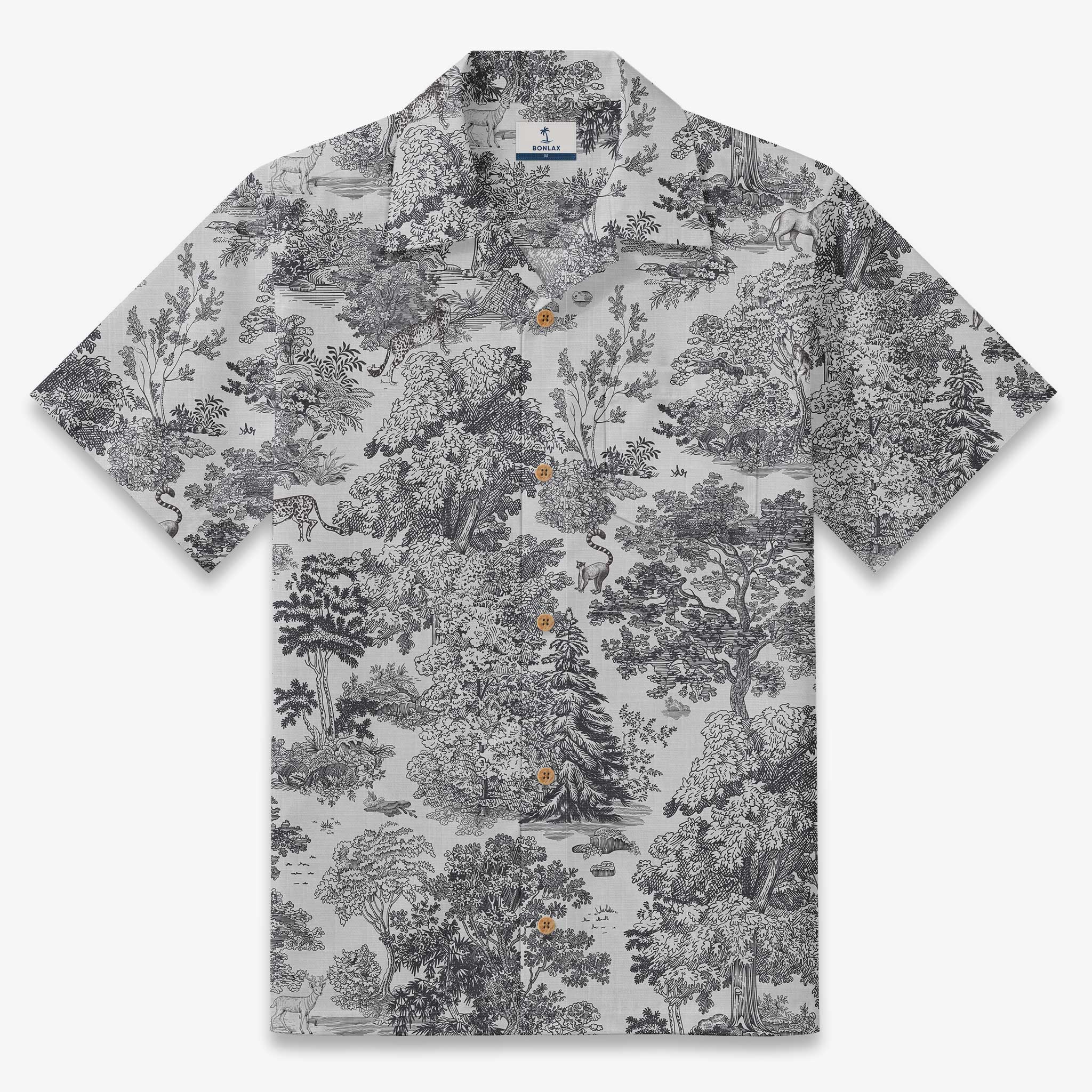 Woodland Menagerie Camp Shirt