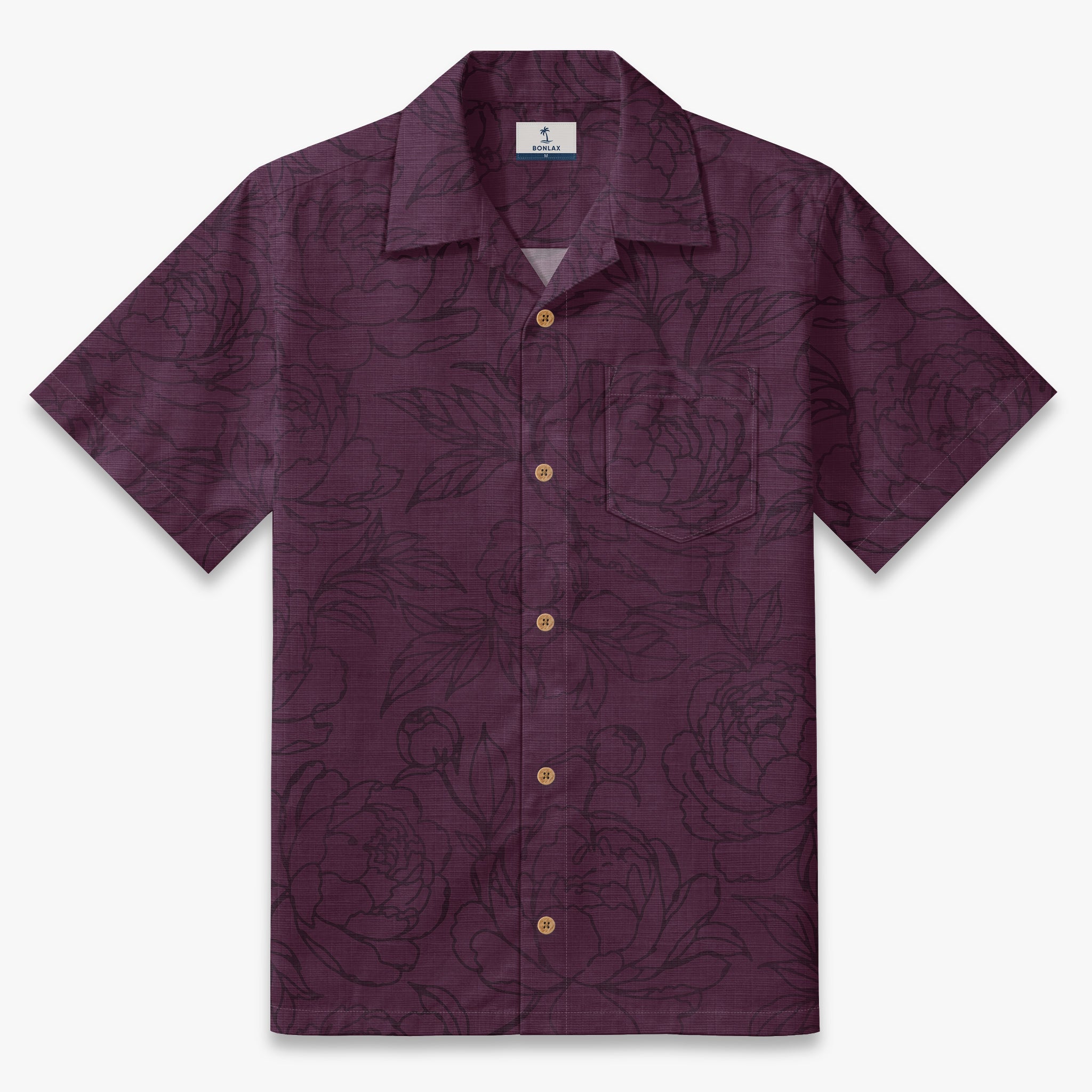 Peony Shadowline Camp Shirt