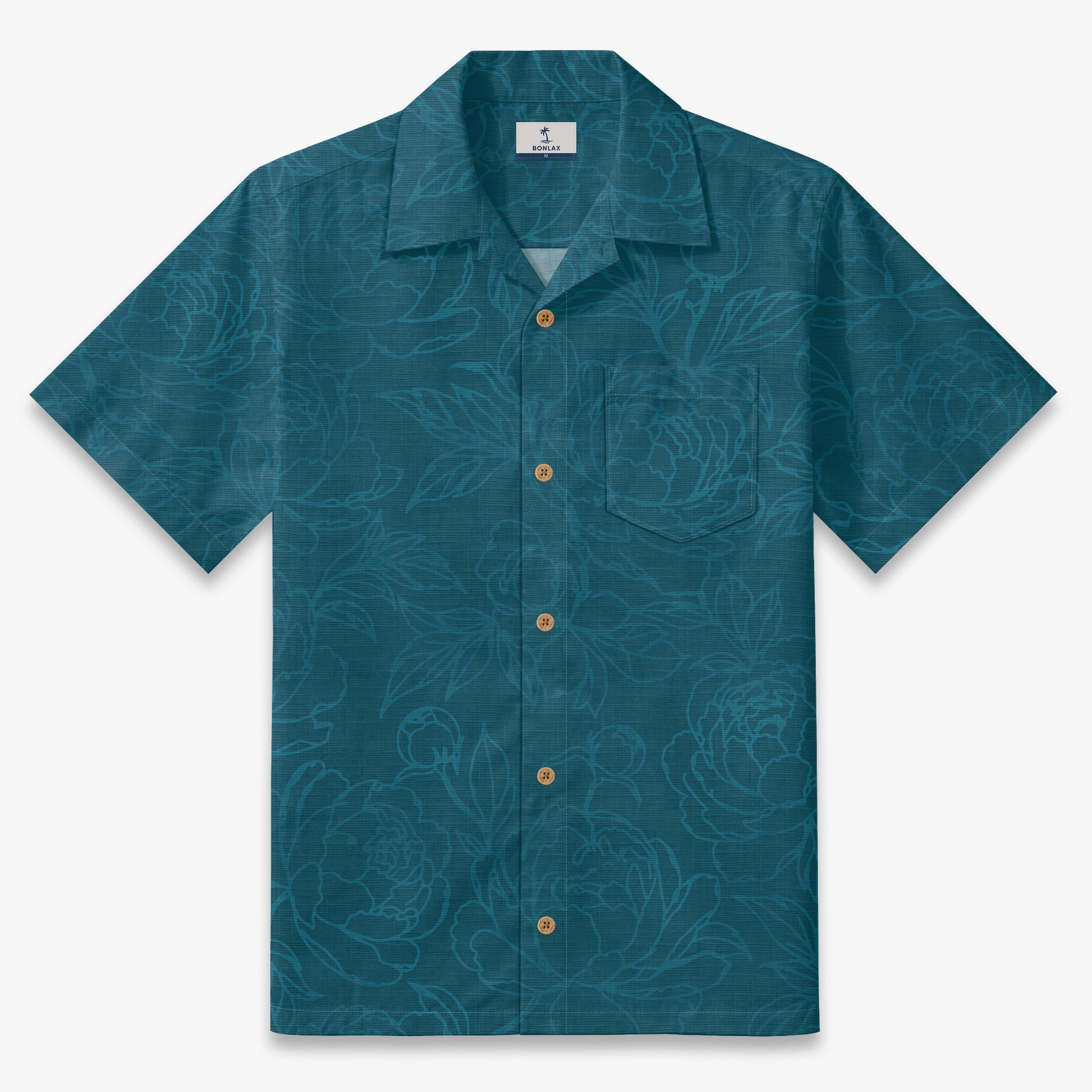 Peony Shadowline Camp Shirt