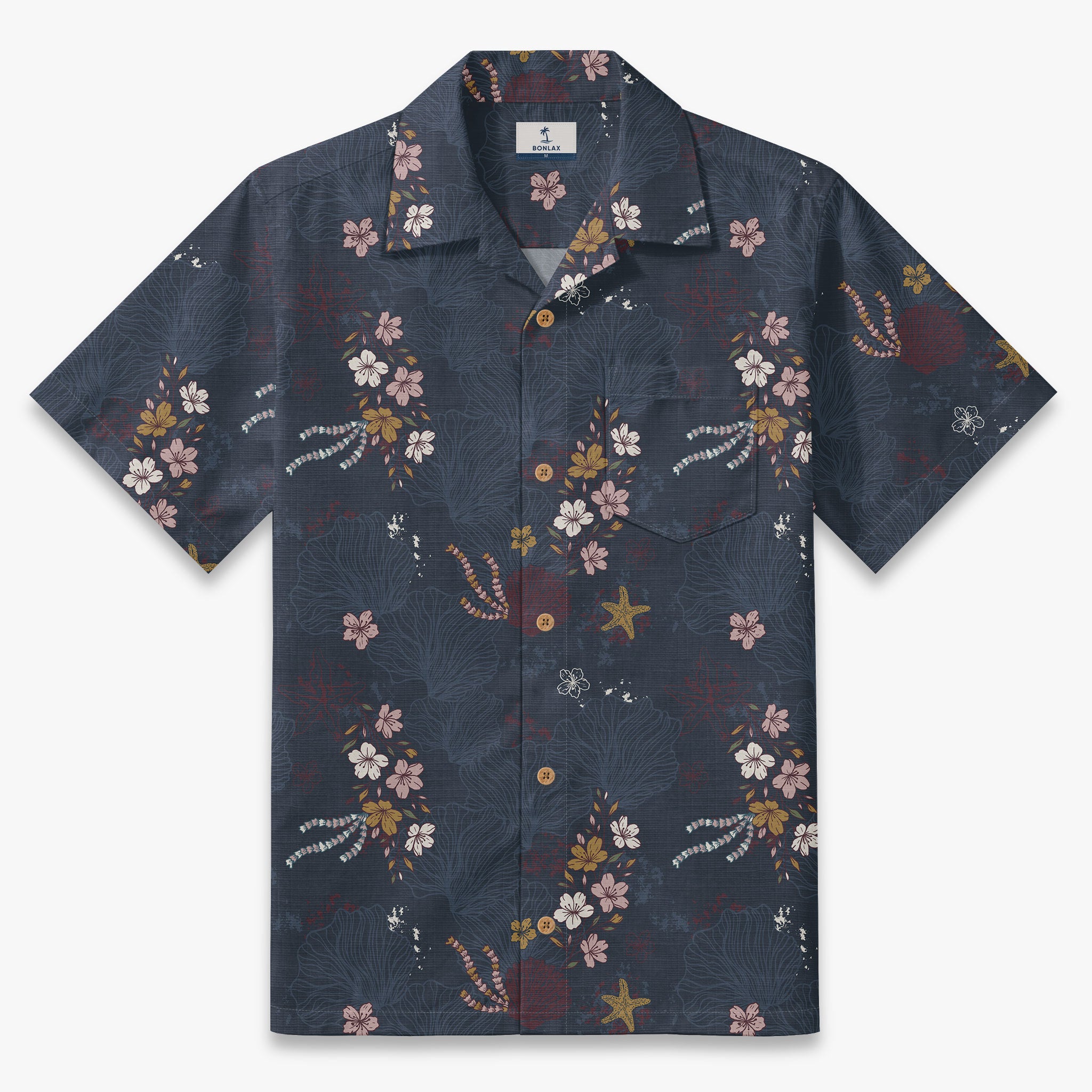 Tidepool Botanica Camp Shirt
