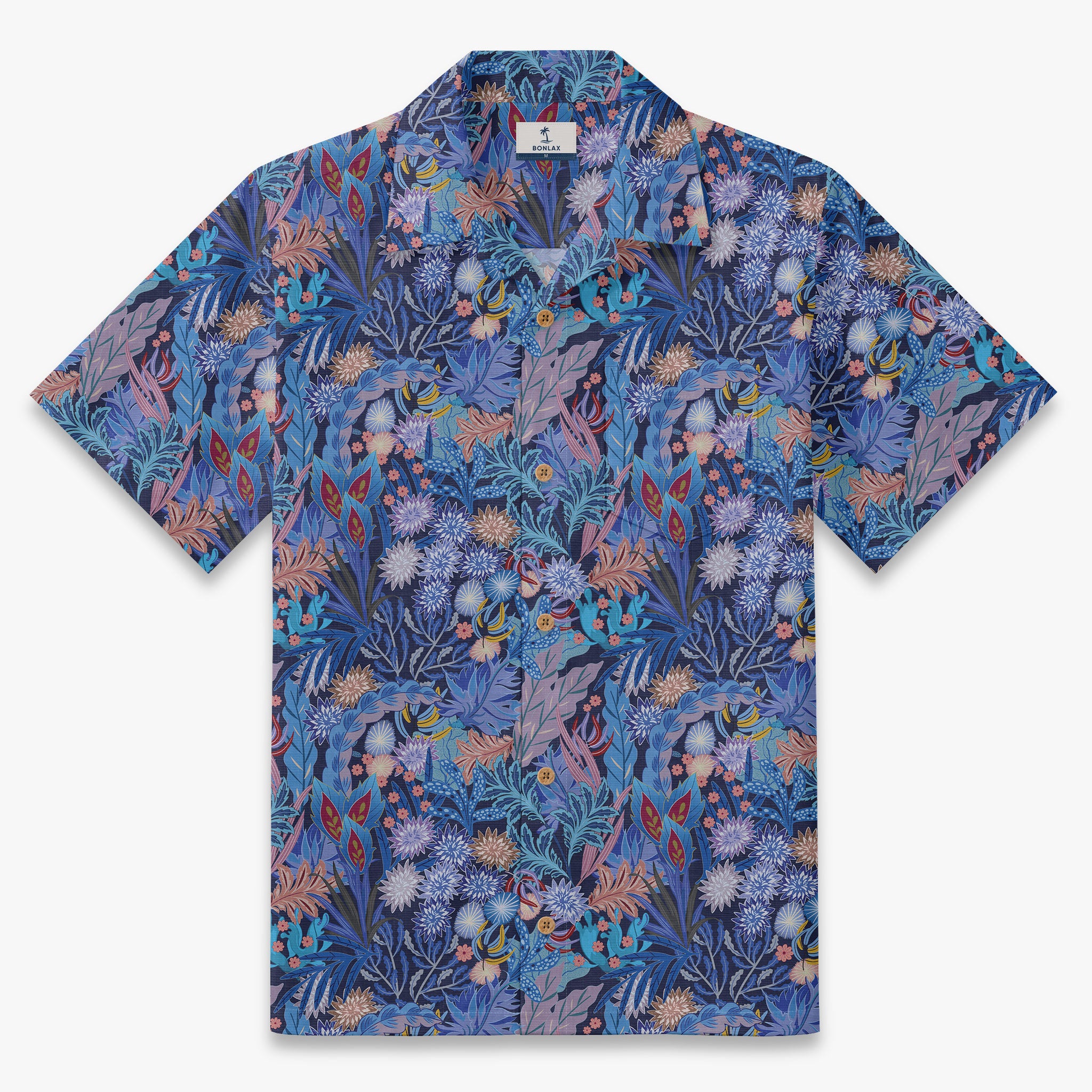 Indigo Conservatory Camp Shirt