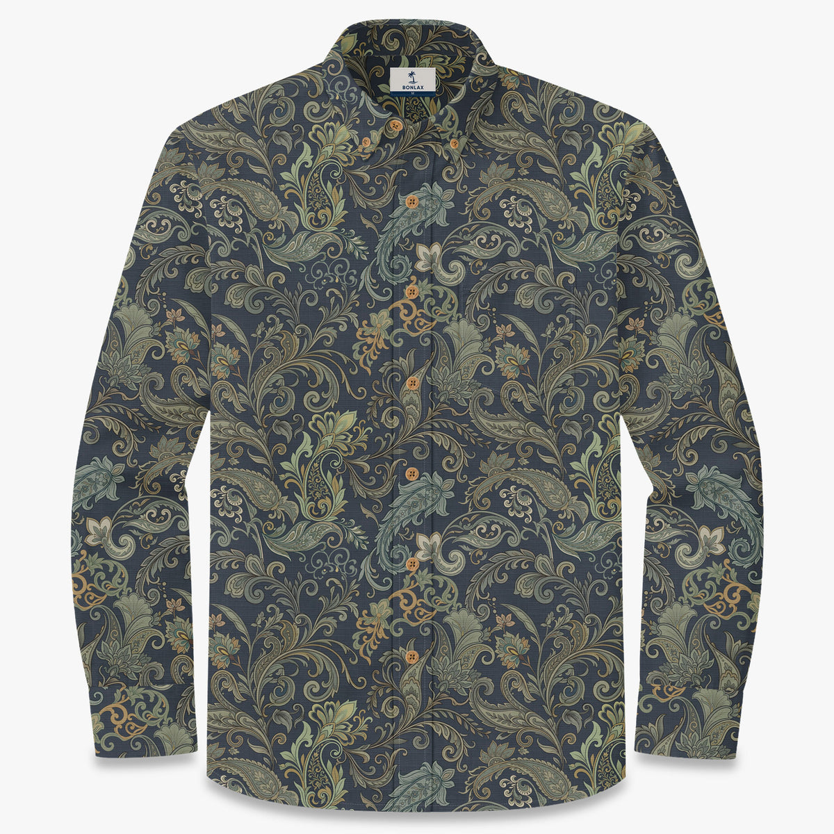 Baroque Garden Long Sleeve Shirt
