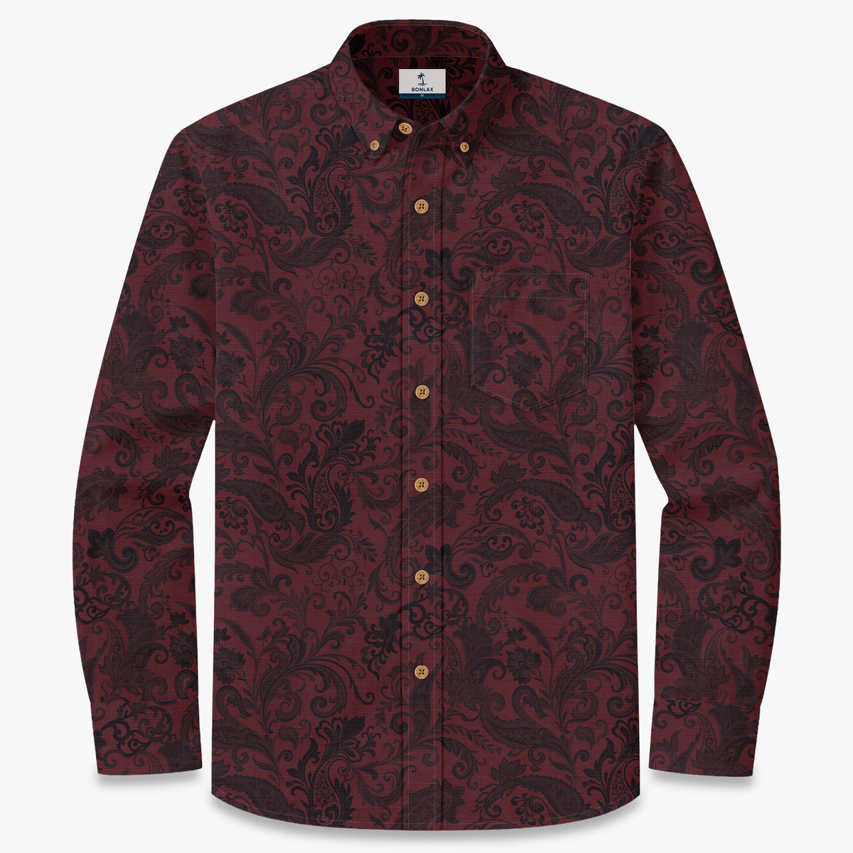 Baroque Garden Long Sleeve Shirt