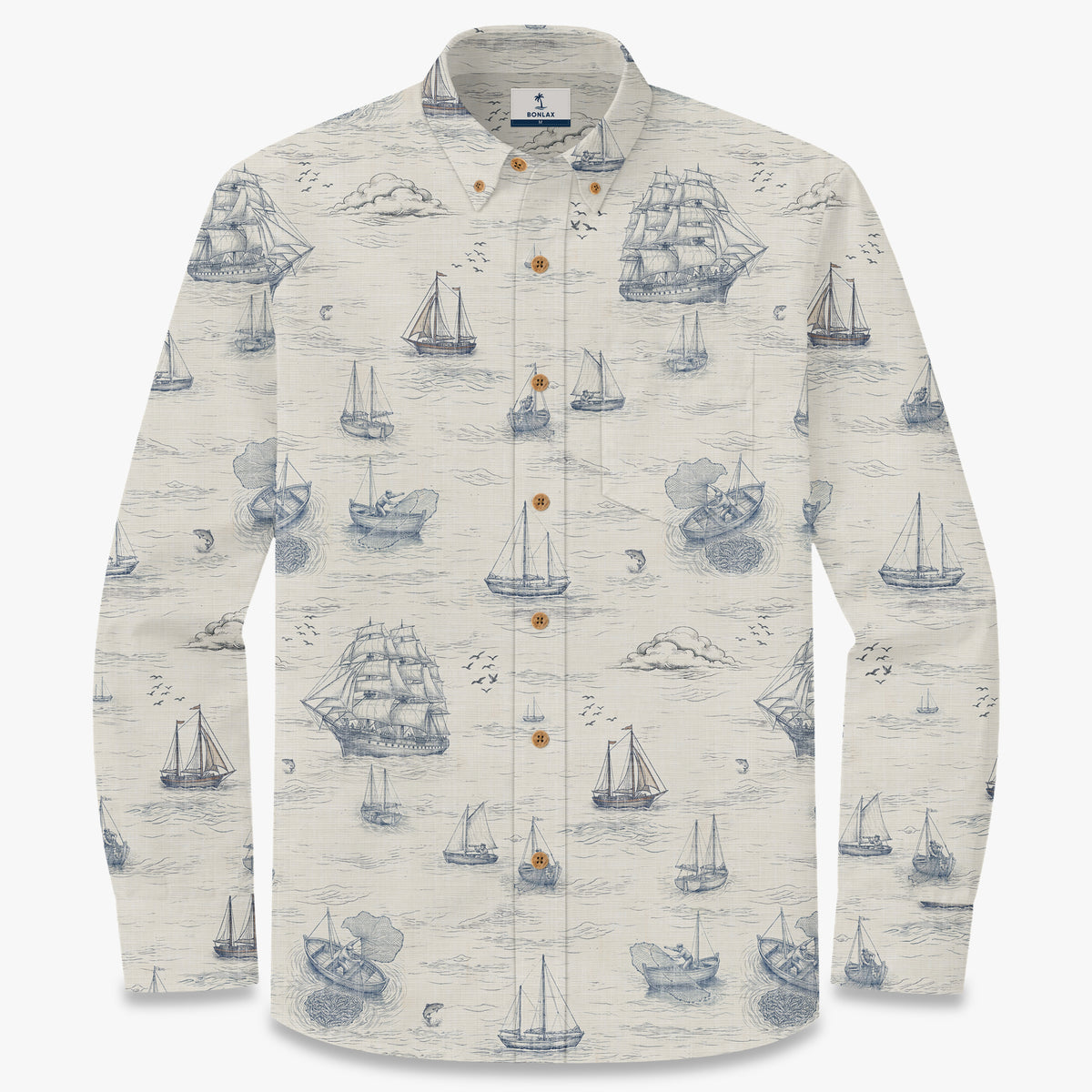 The Navigator’s Sketch Long Sleeve Shirt