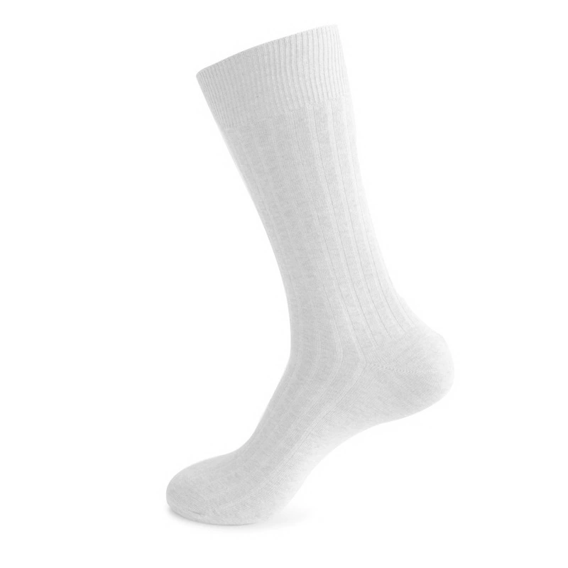 Autumn/Winter Striped Combed Cotton Crew/Mid-Calf Socks