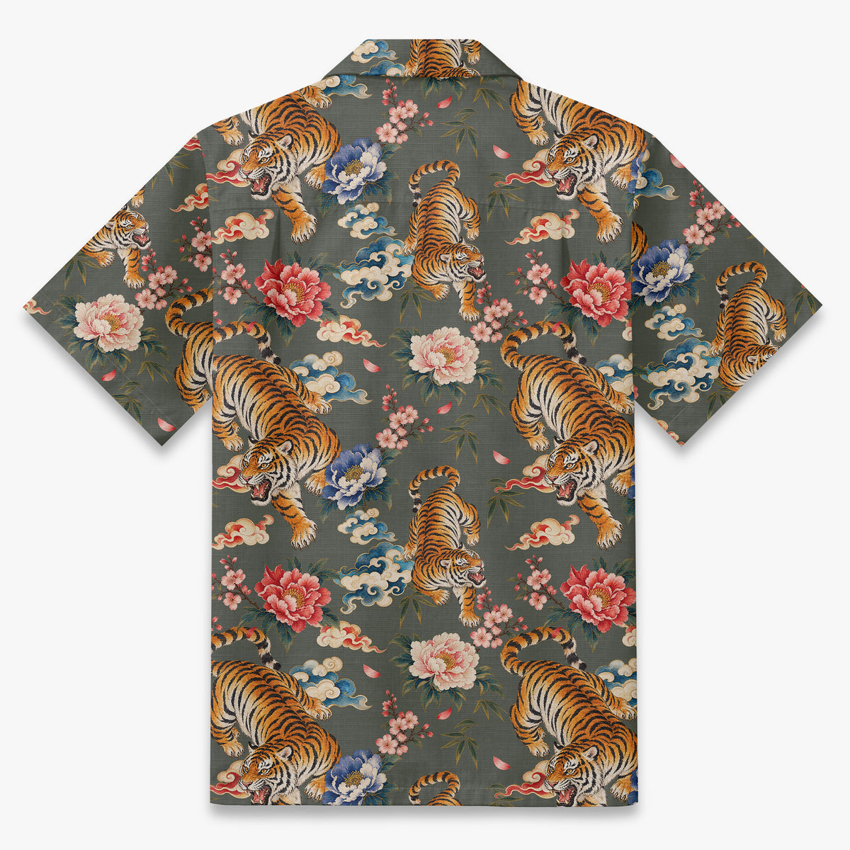 Tiger Blossom Scroll