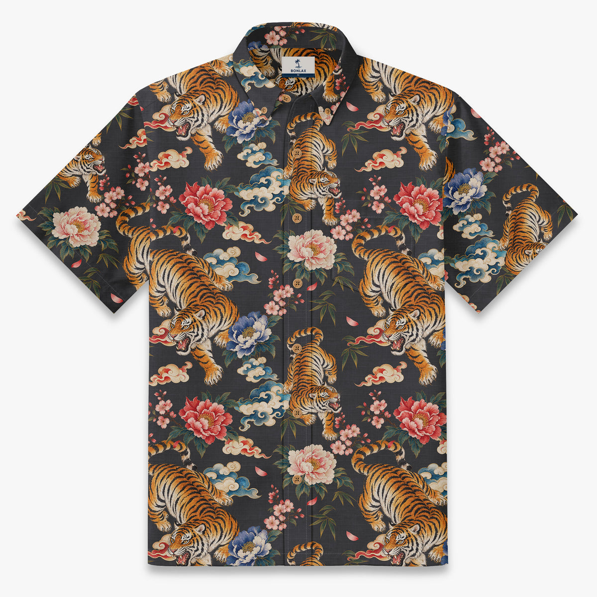Tiger Blossom Scroll