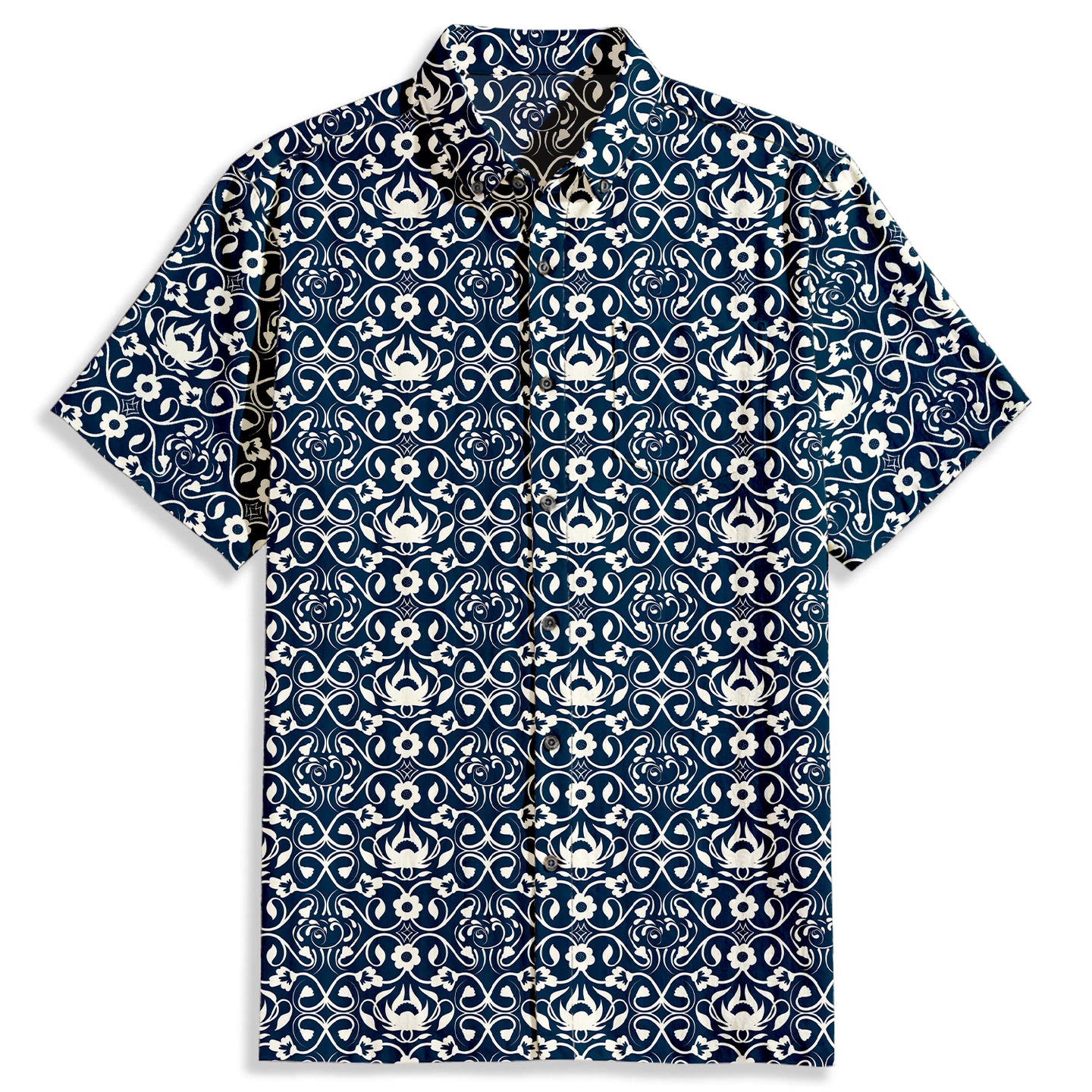 Floral Hawaiian Short Sleeve Shirt - Bonlax