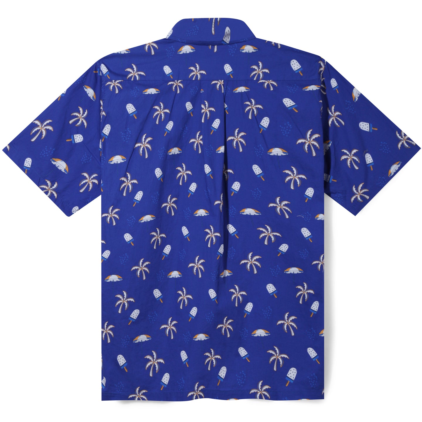 Ice Cream Coconut Tree Short Sleeve Shirt - Bonlax