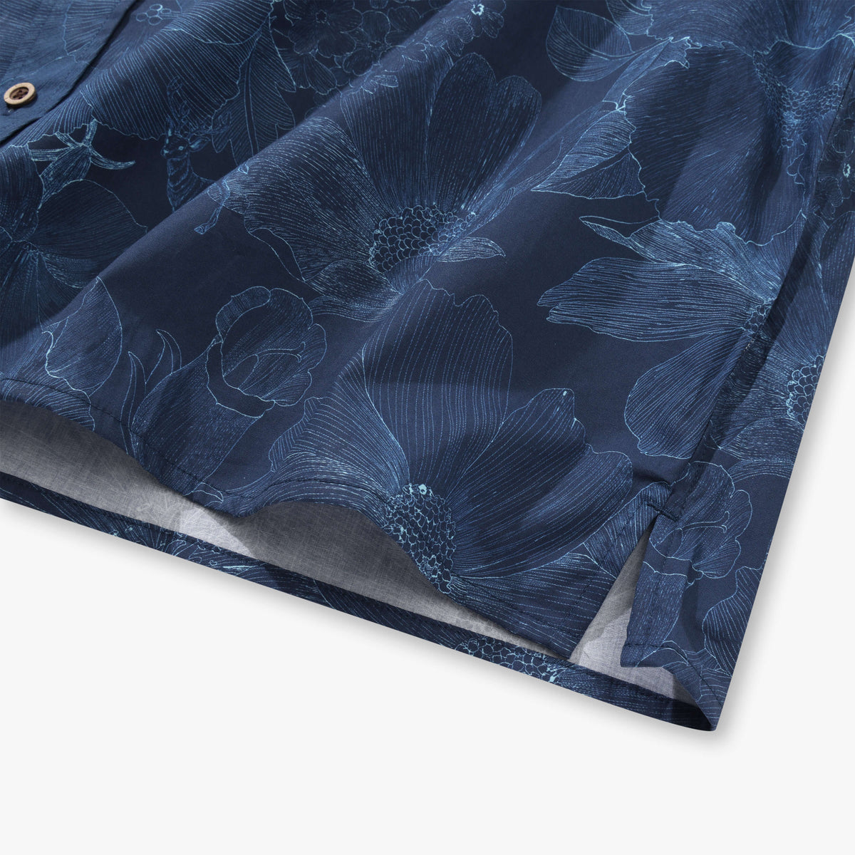 Indigo Floral Elephant Whisper