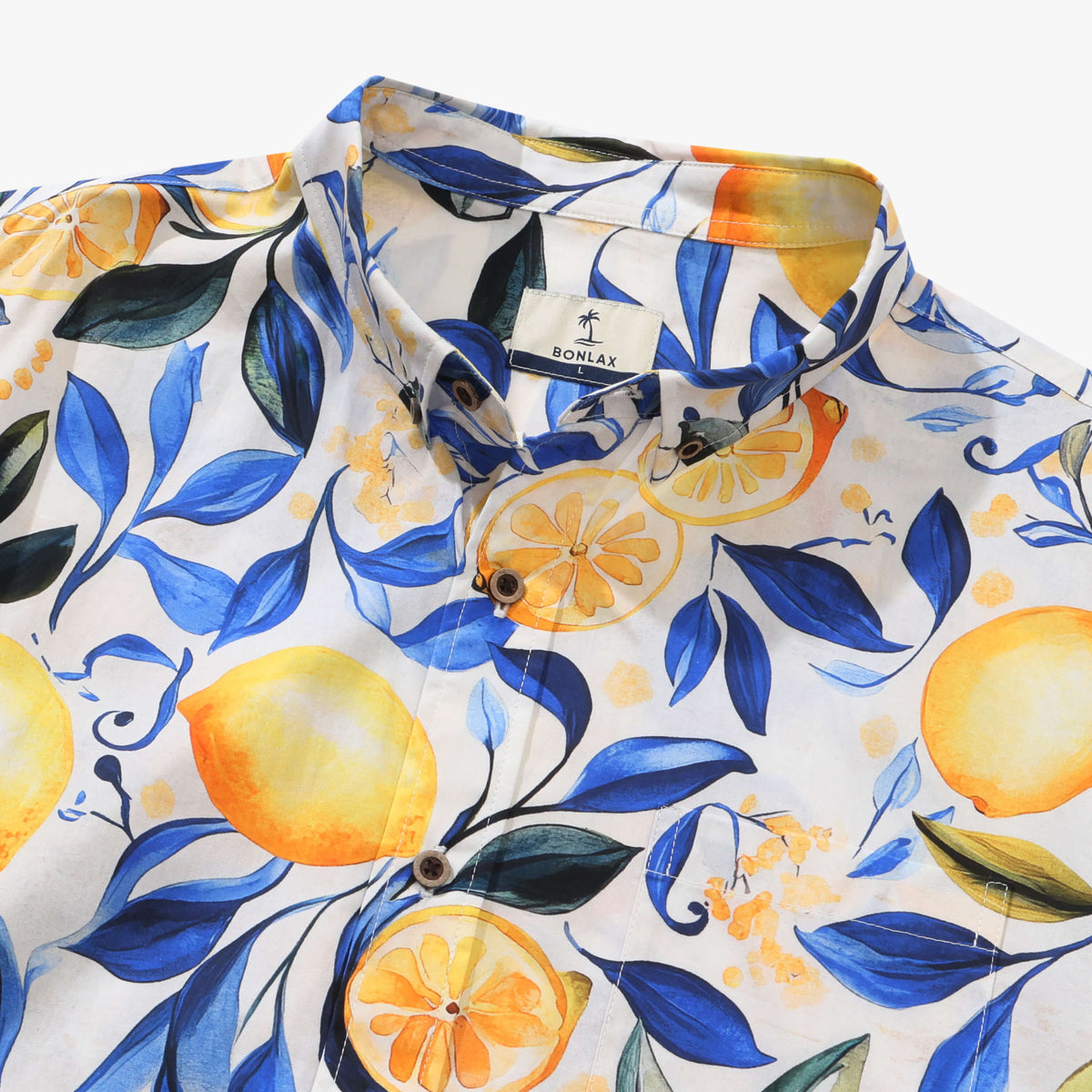 Amalfi Lemons Long Sleeve Shirt
