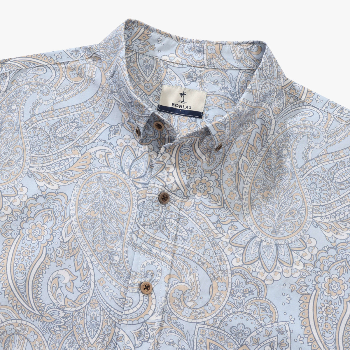 Ethnic Paisley Print  Long Sleeve Shirt