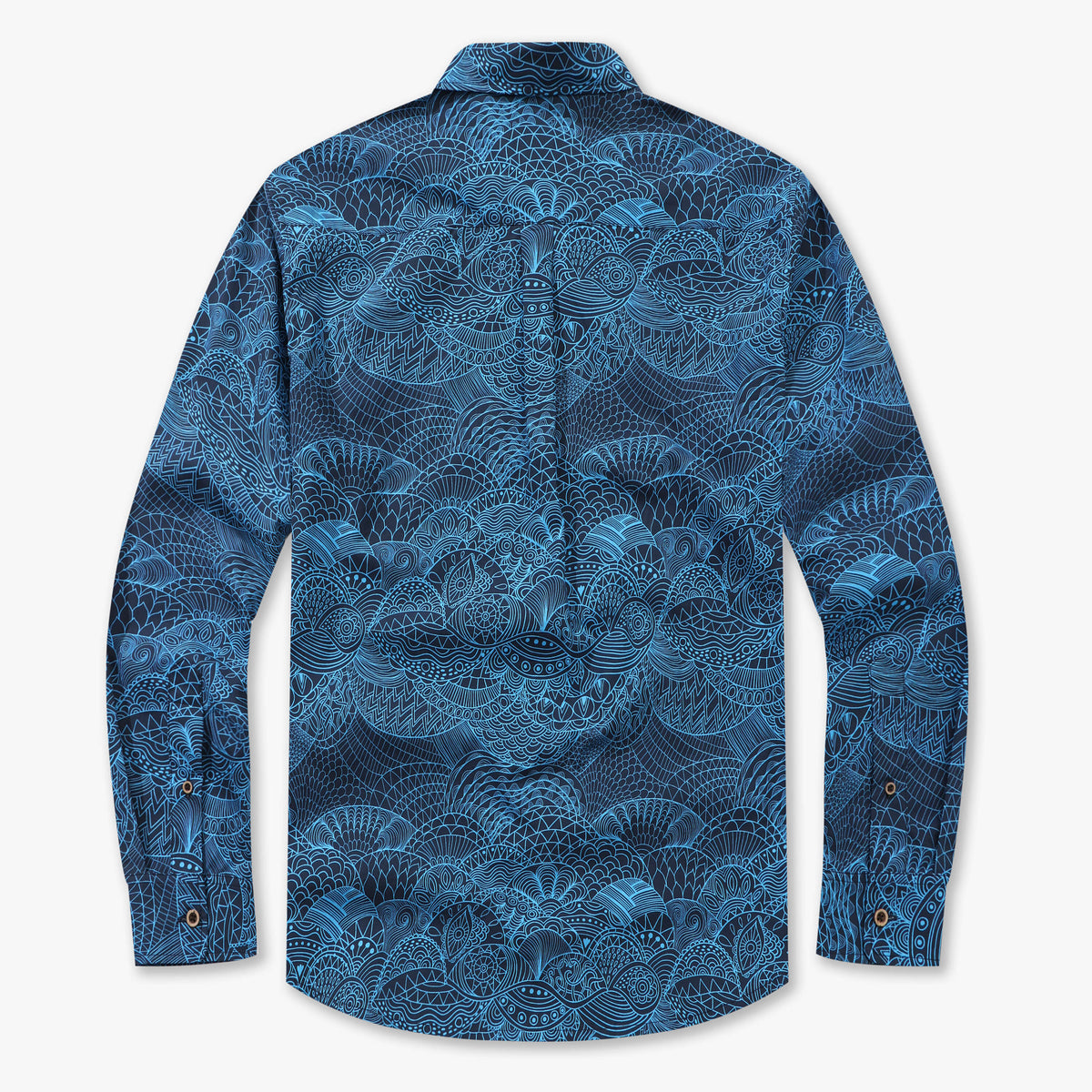 Abstract Lines Long Sleeve Shirt