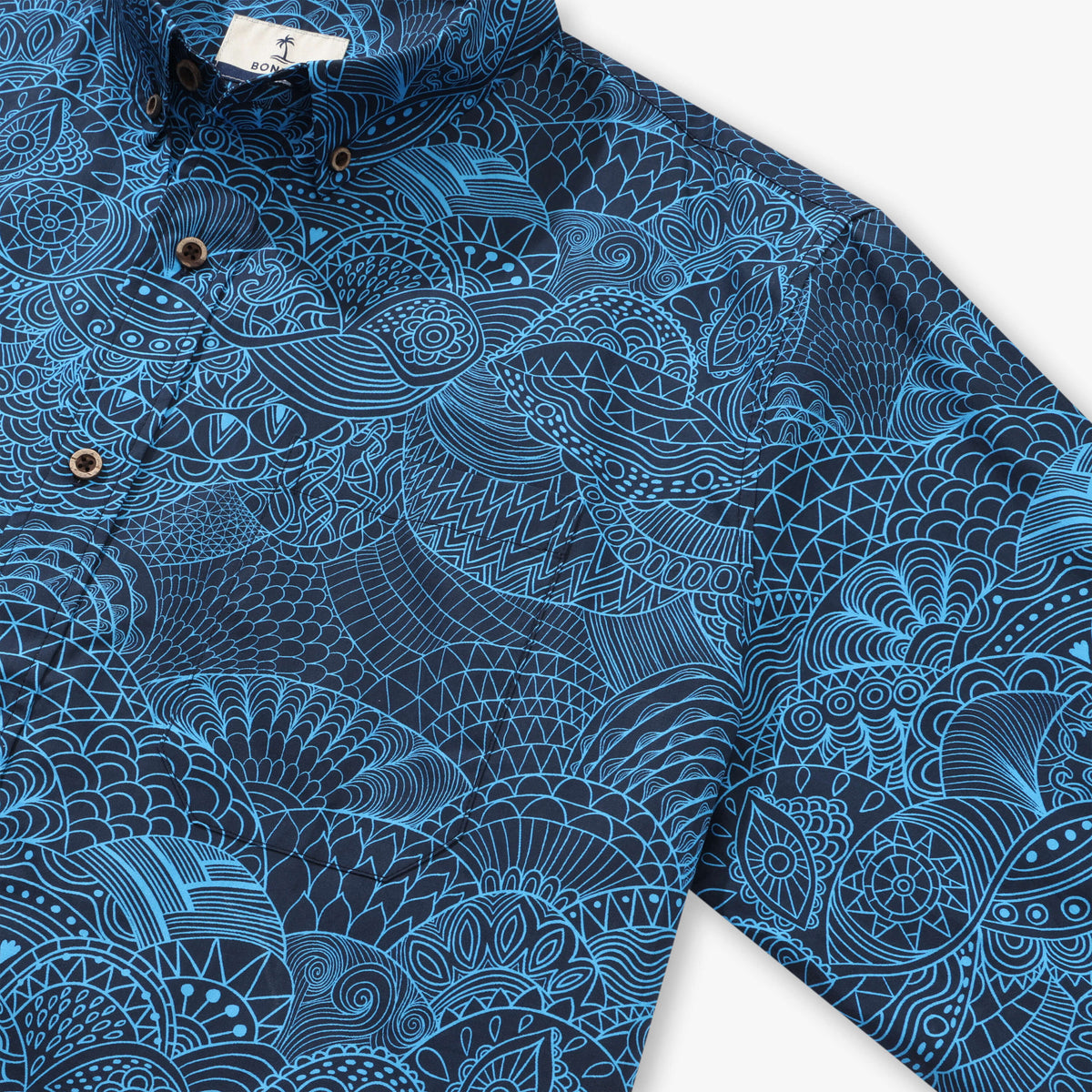Abstract Lines Long Sleeve Shirt