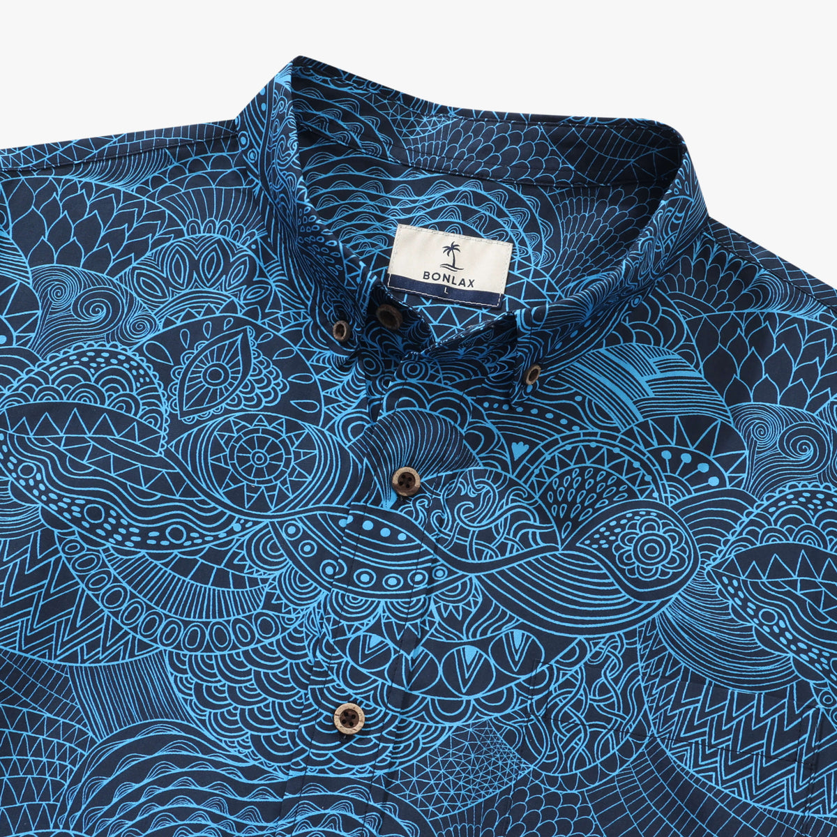 Abstract Lines Long Sleeve Shirt