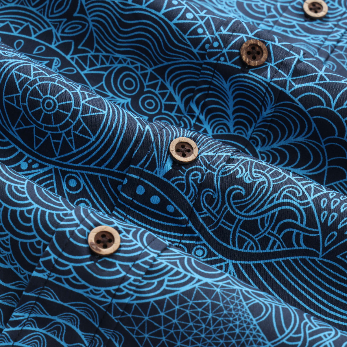 Abstract Lines Long Sleeve Shirt