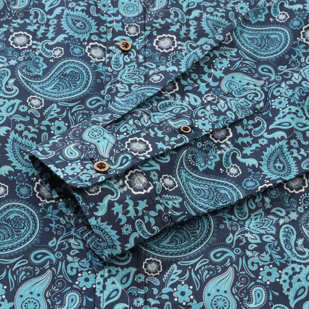 Ethnic Paisley Long Sleeve Shirt