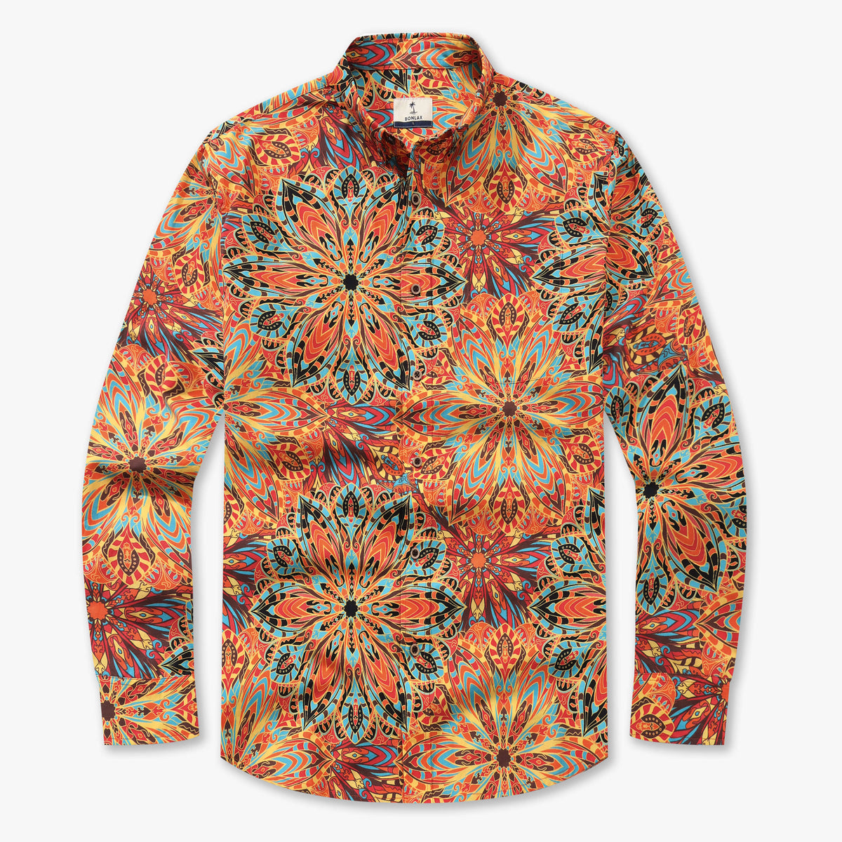 Kaleidoscope Shading Long Sleeve Shirt