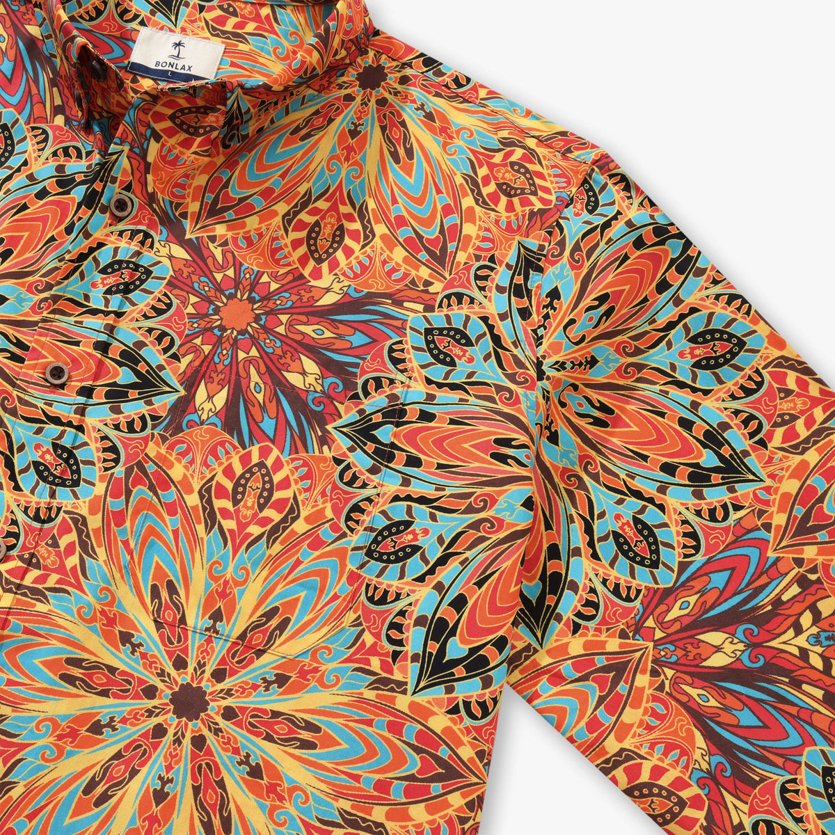 Kaleidoscope Shading Long Sleeve Shirt