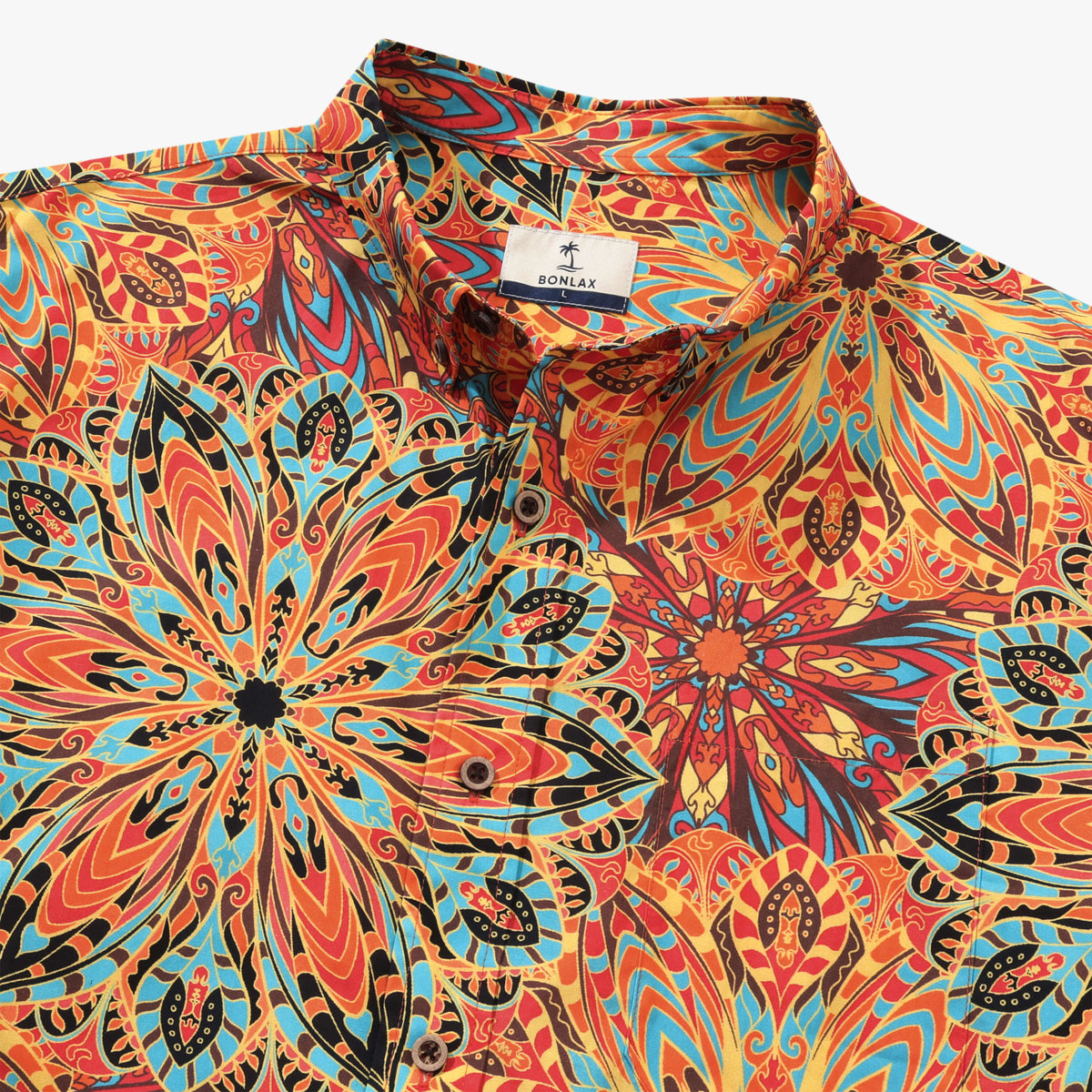Kaleidoscope Shading Long Sleeve Shirt