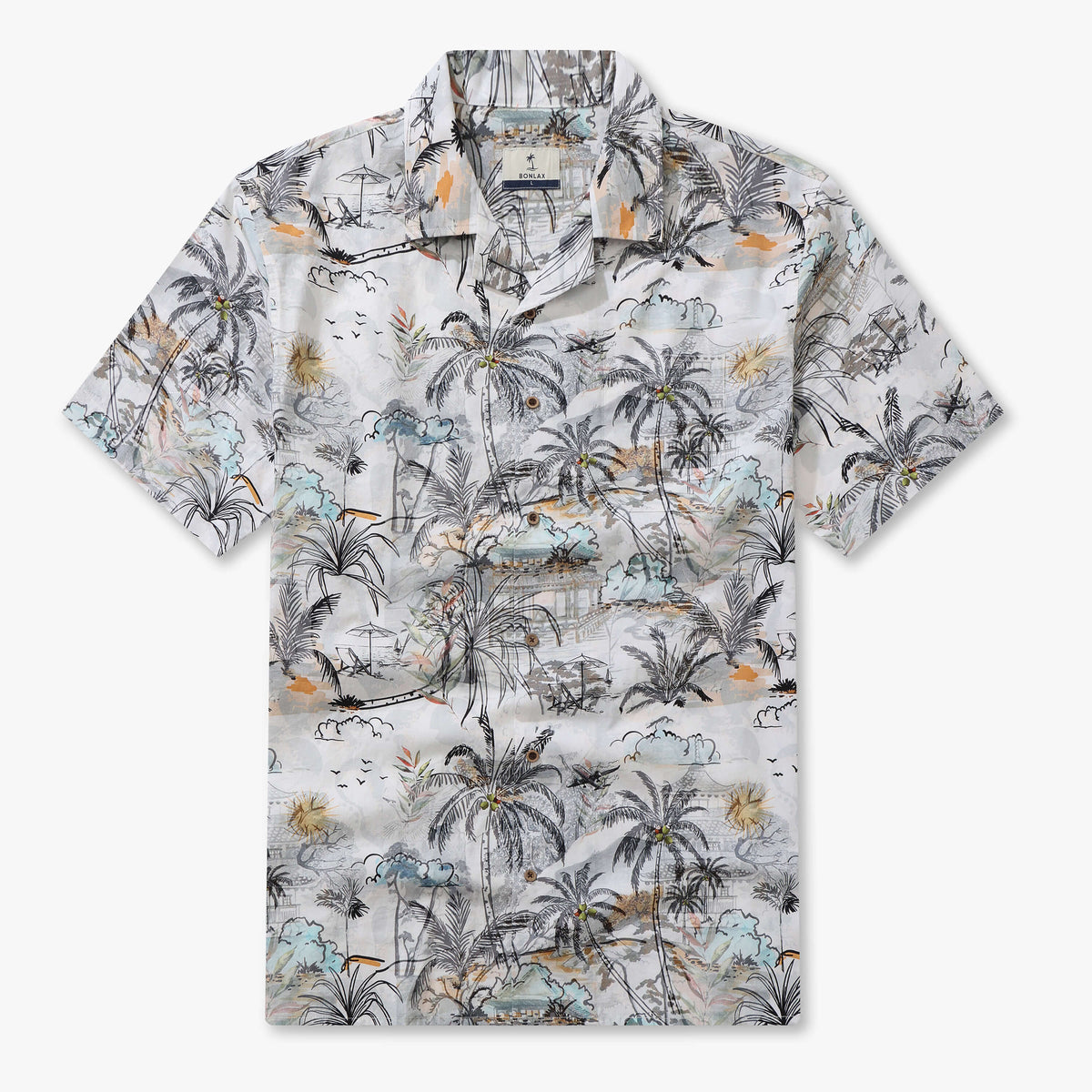 Coconut Beach Camp Shirt