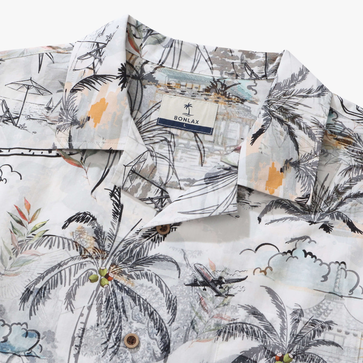 Coconut Beach Camp Shirt