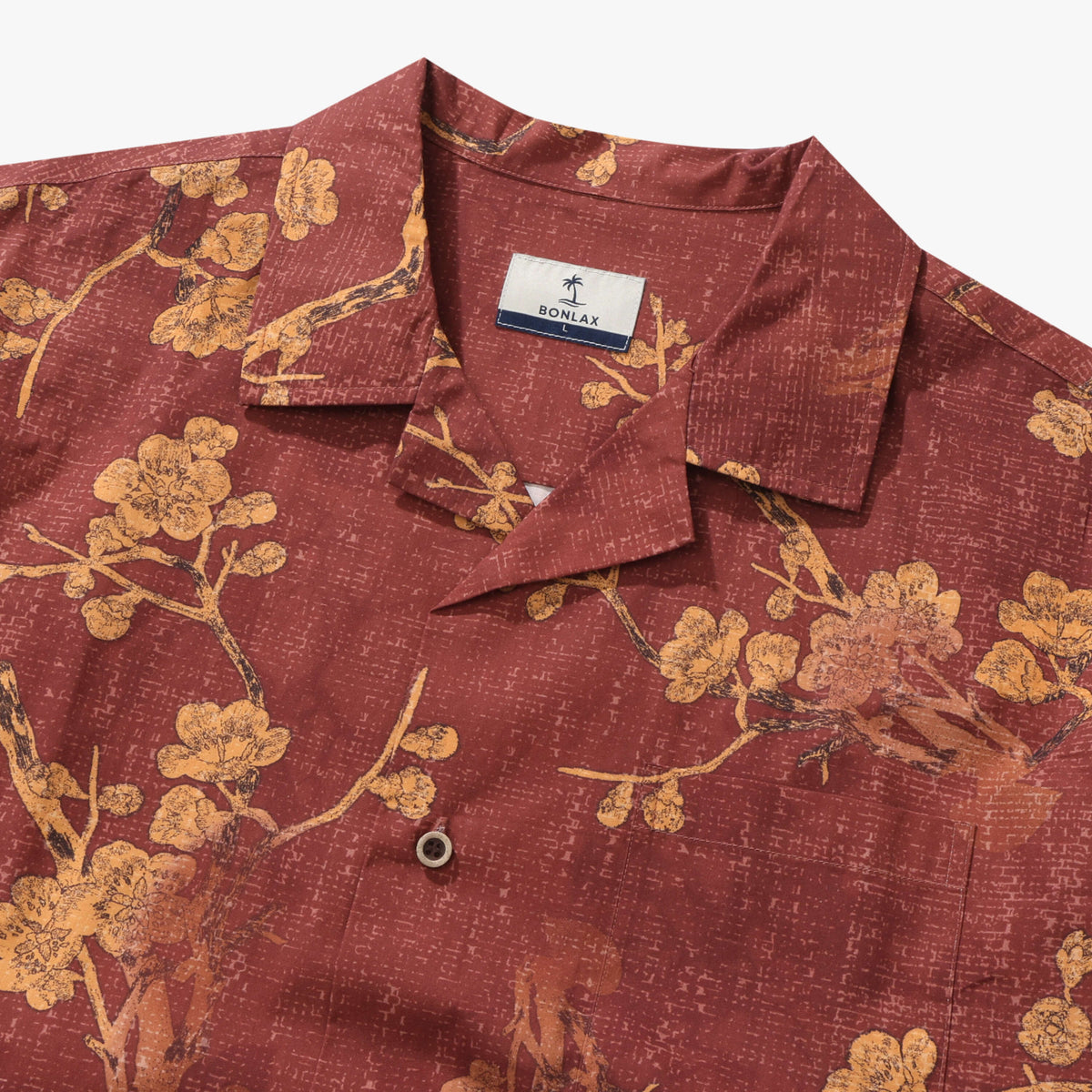 Vintage Edo Sakura Camp Shirt