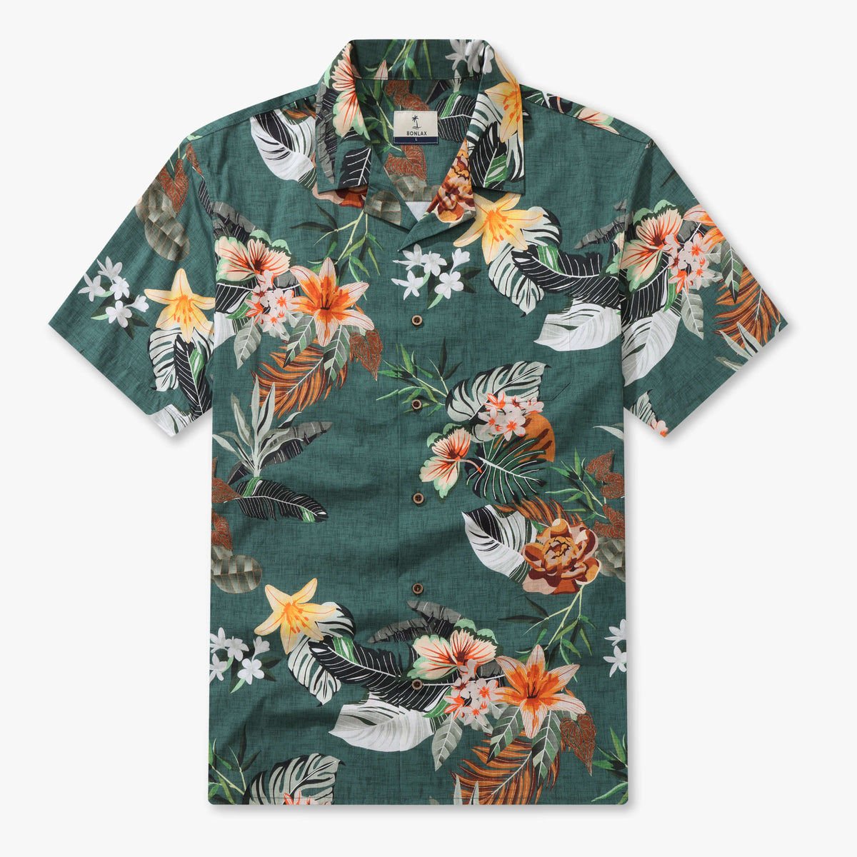 Lush Horizon Bloom Camp Shirt