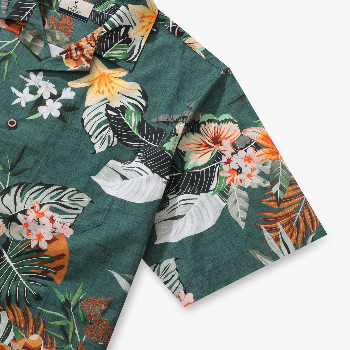 Lush Horizon Bloom Camp Shirt