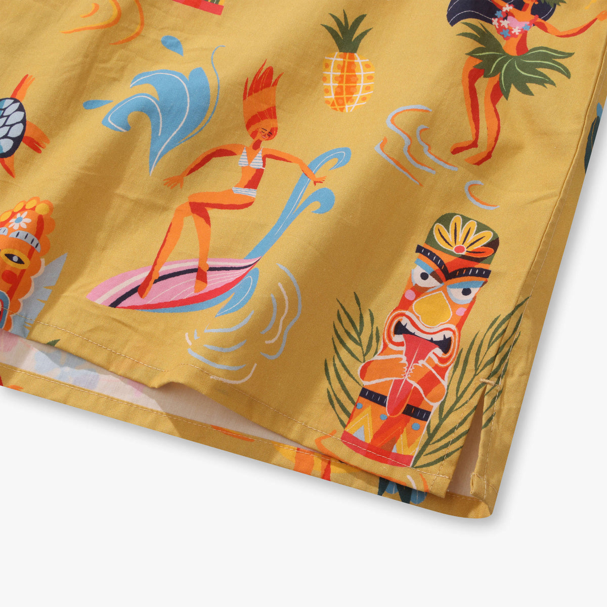Retro Tiki Luau Hawaiihemd