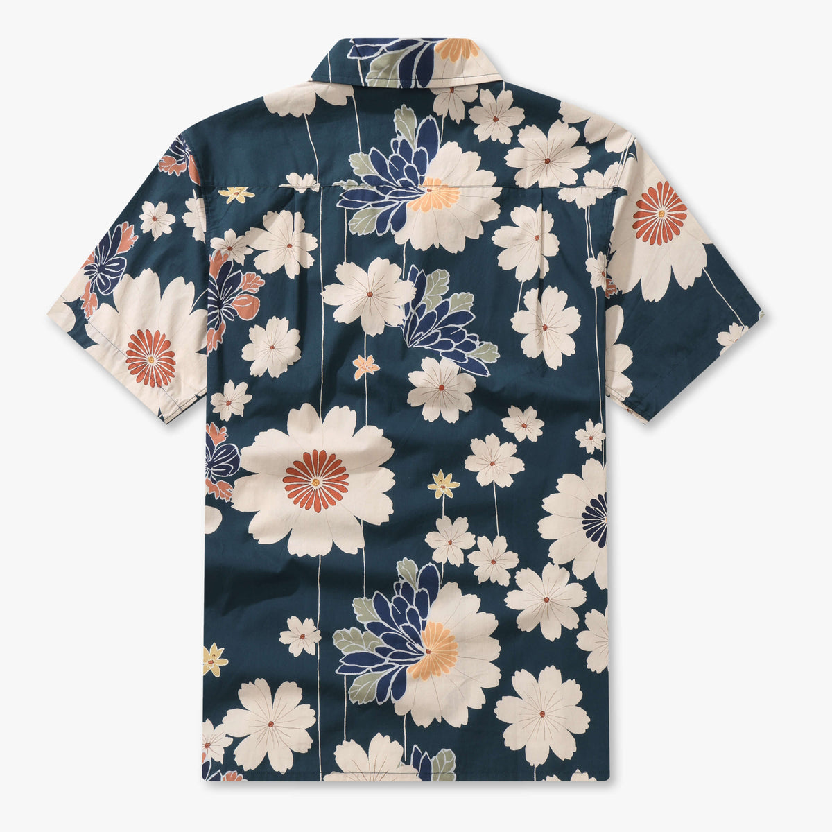 Midnight Petal Waltz Camp Shirt