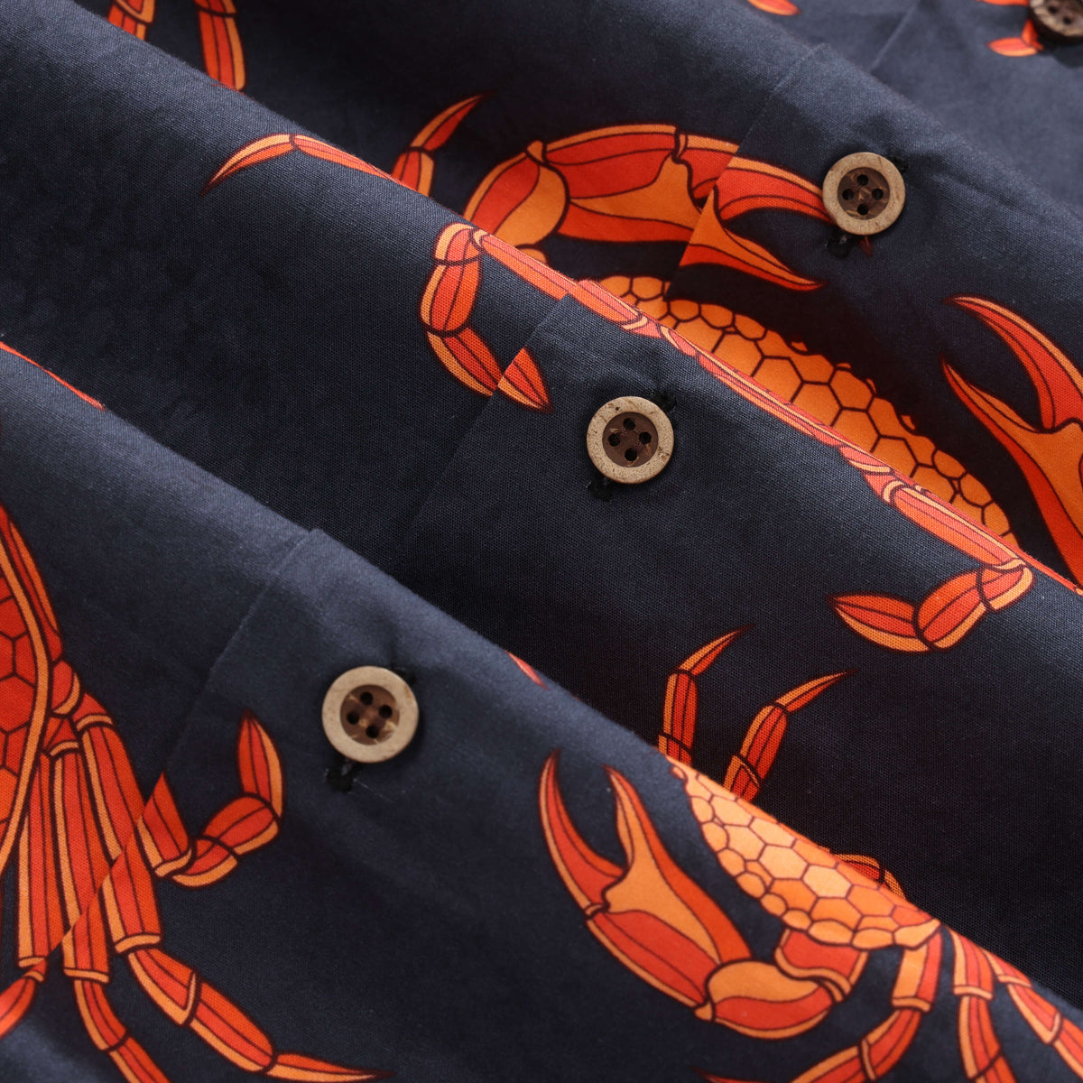 Camp-Shirt „Coastal Crab Crush“