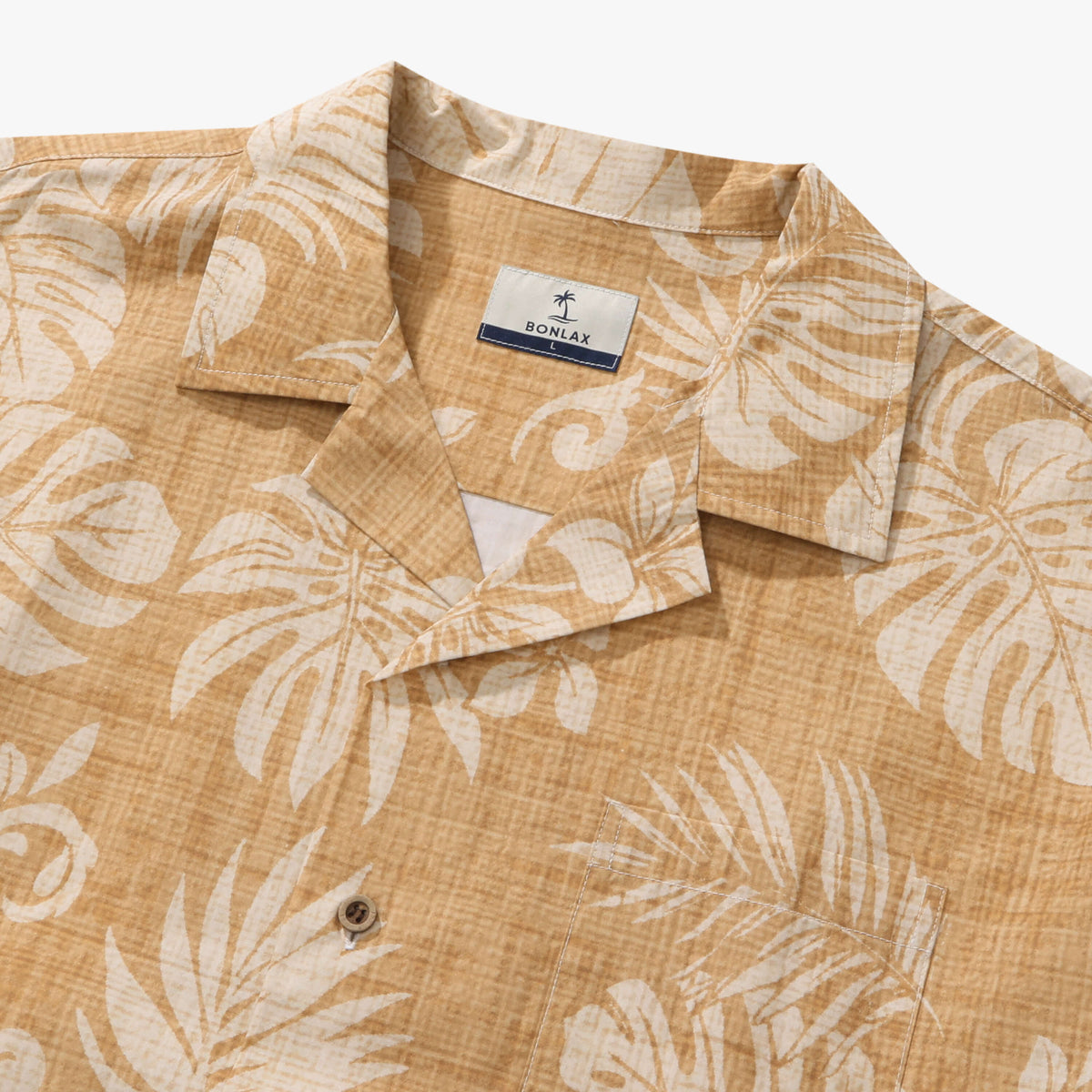 Monstera Mirage Camp Shirt