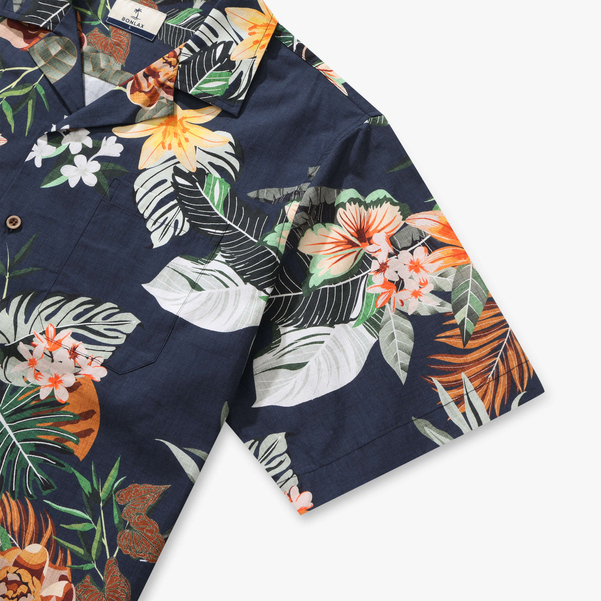 Lush Horizon Bloom Camp Shirt