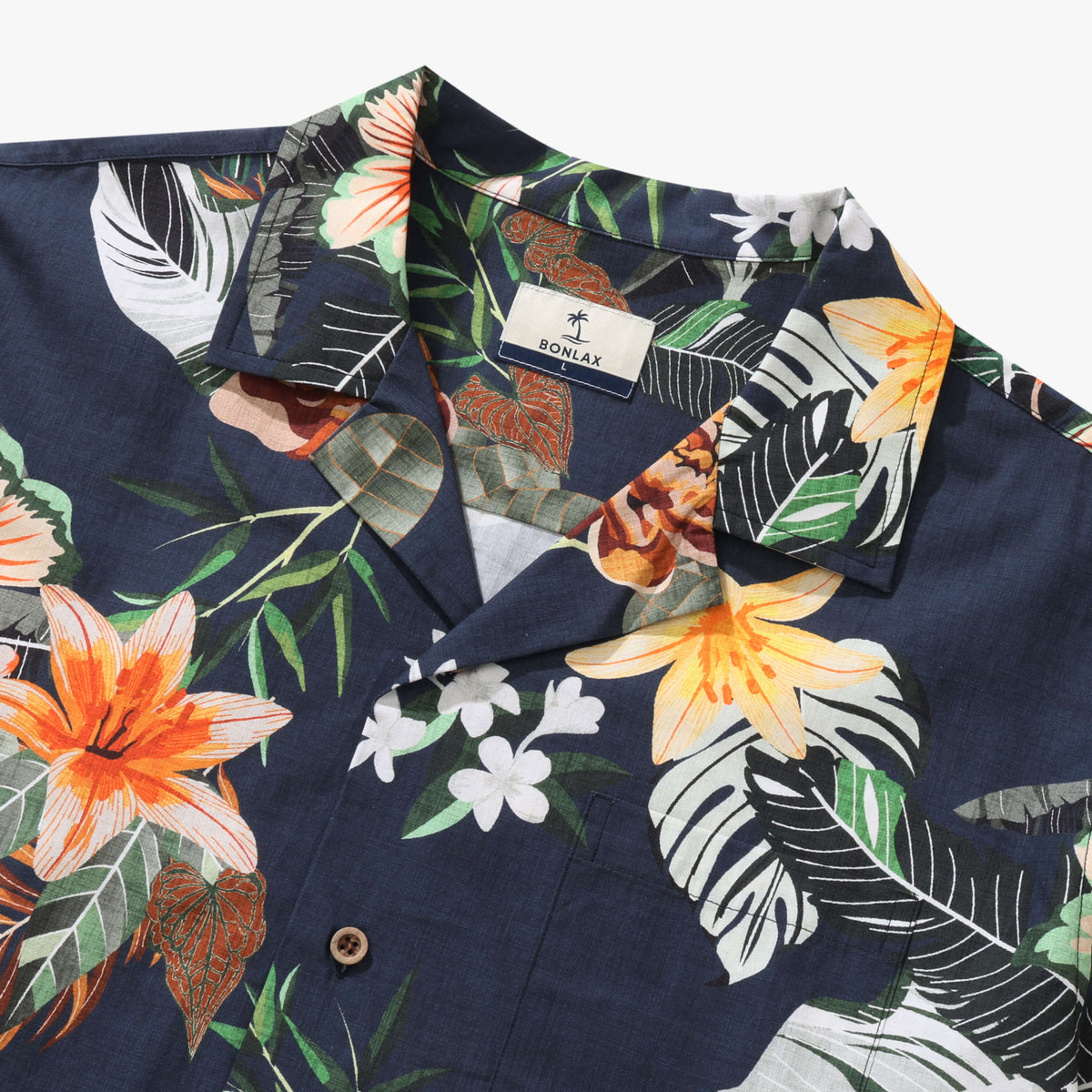 Lush Horizon Bloom Camp Shirt