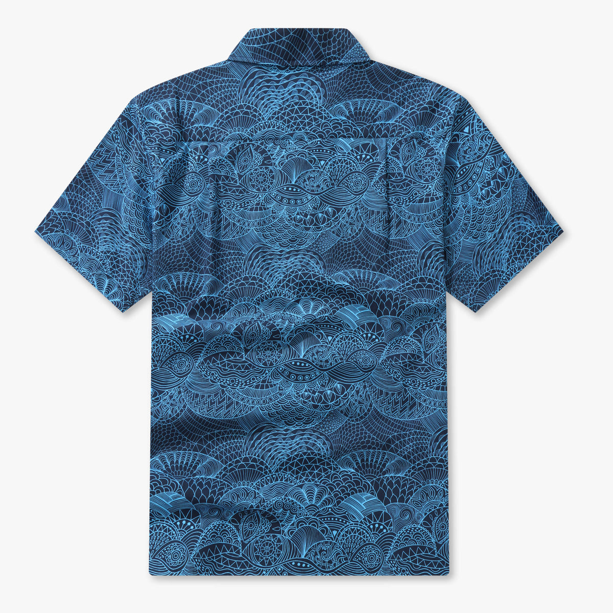 Abstract Lines Camp Shirt