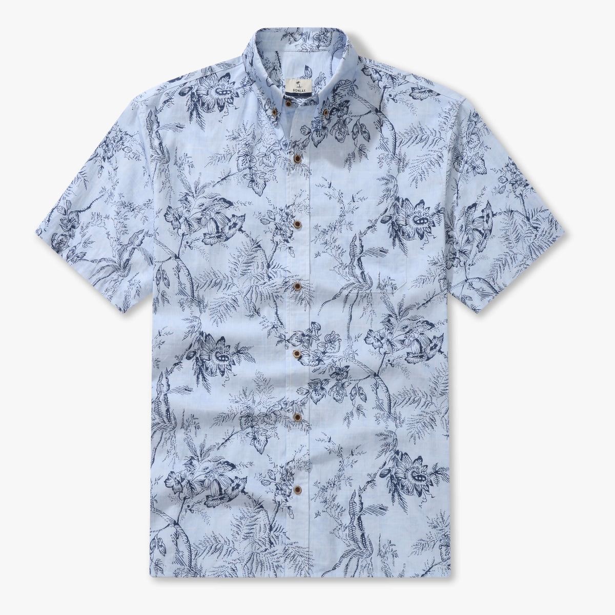 Monochromatic Botanical Toile