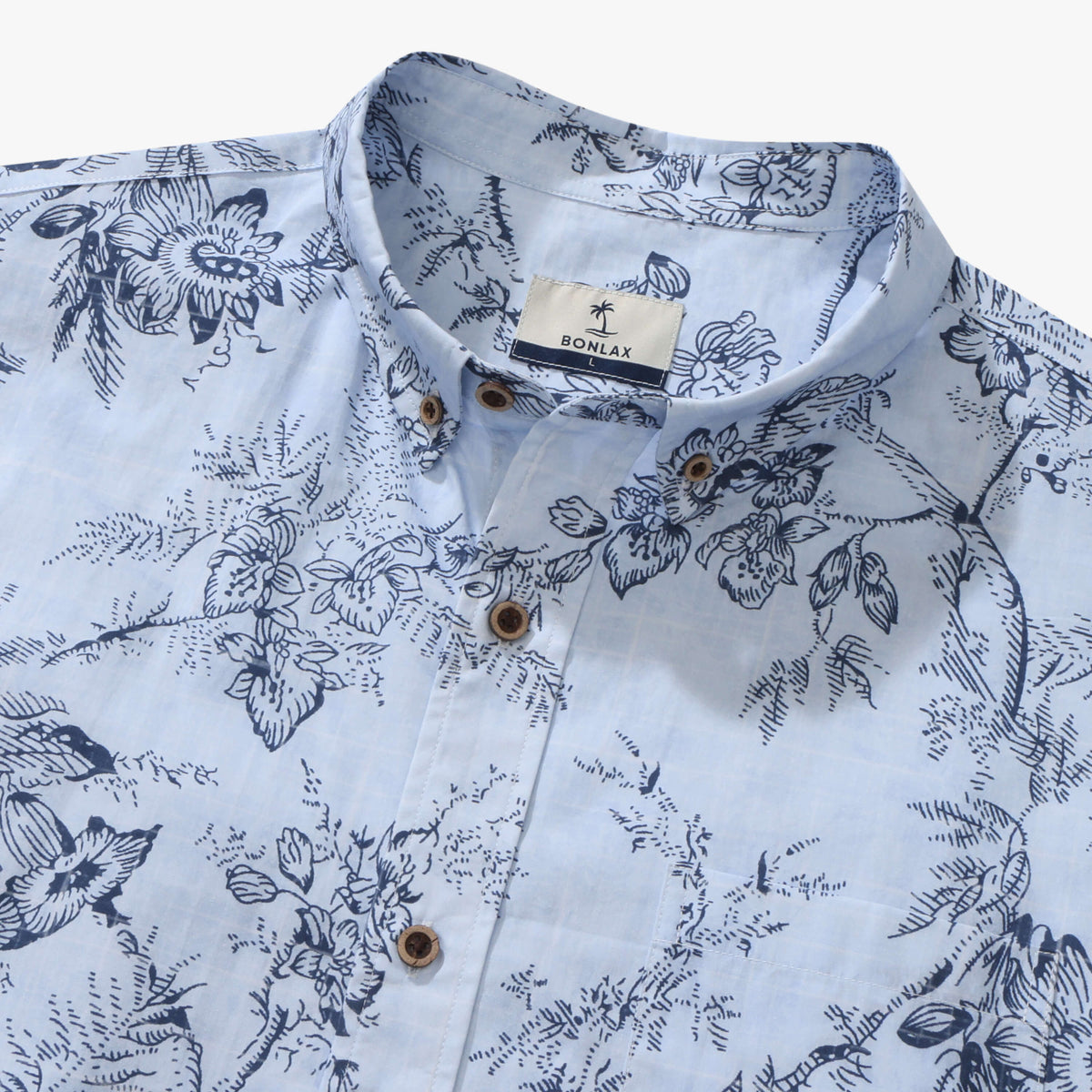 Monochromatic Botanical Toile