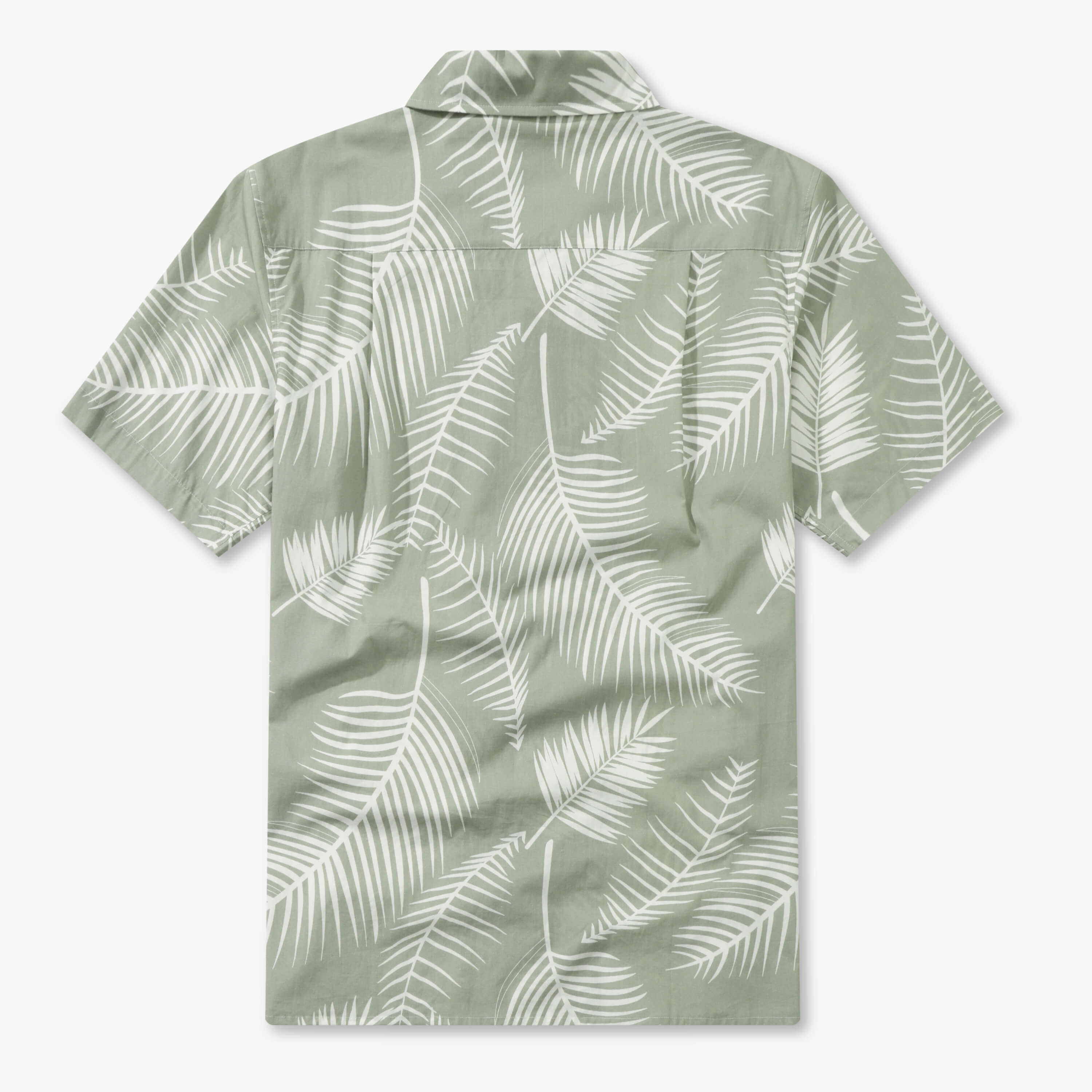 Tropical Leaf Palms Camp Shirt
