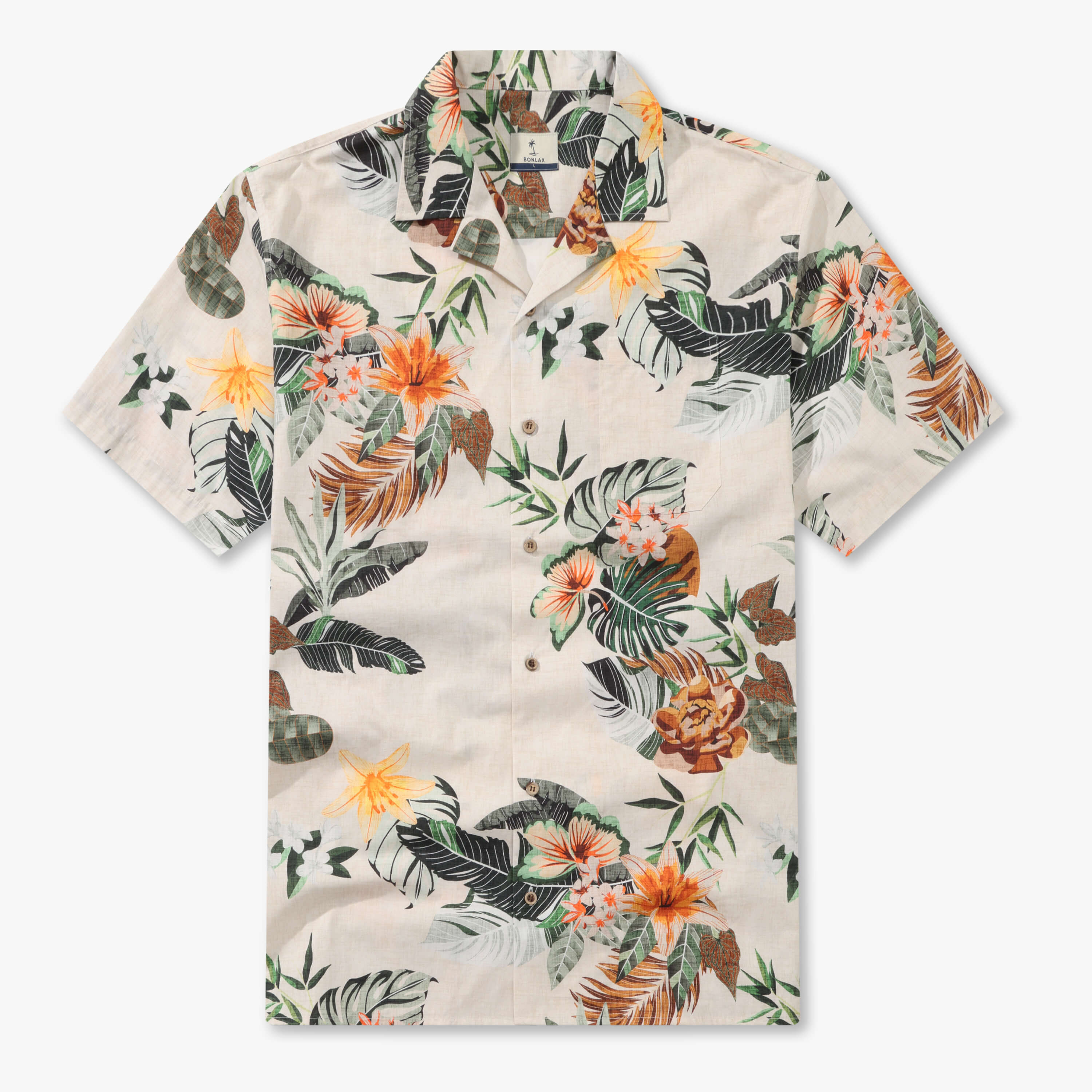 Lush Horizon Bloom Camp Shirt
