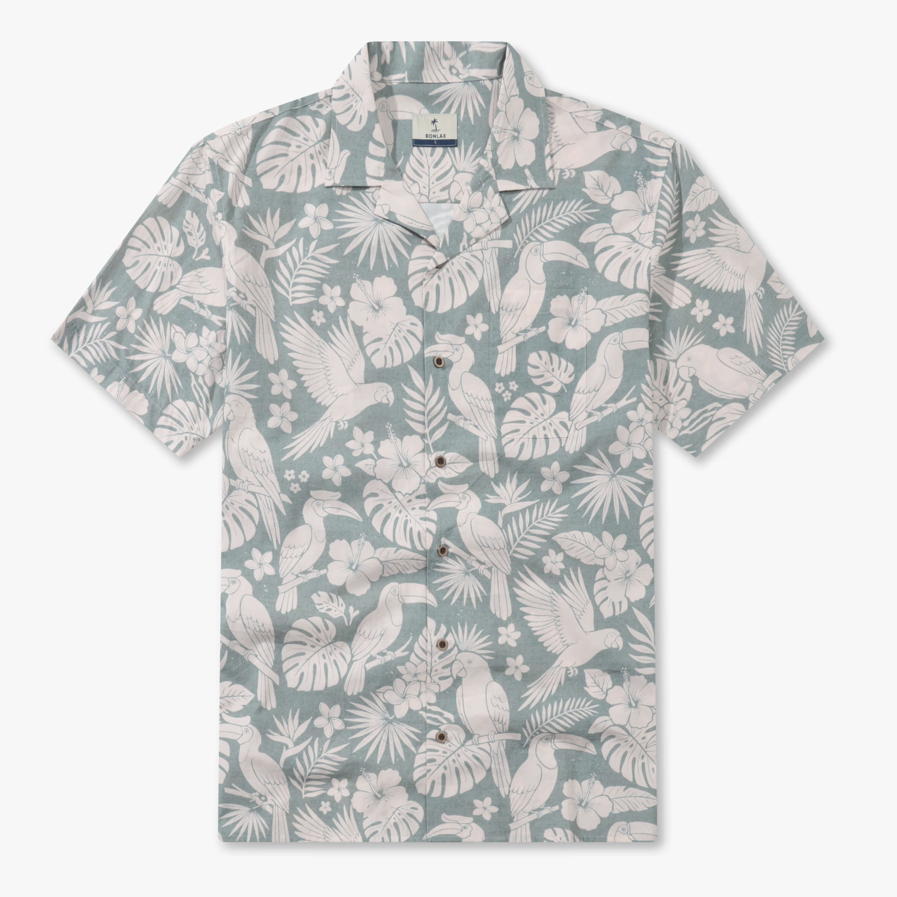 The Coastal Aviary Toile Camp Shirt