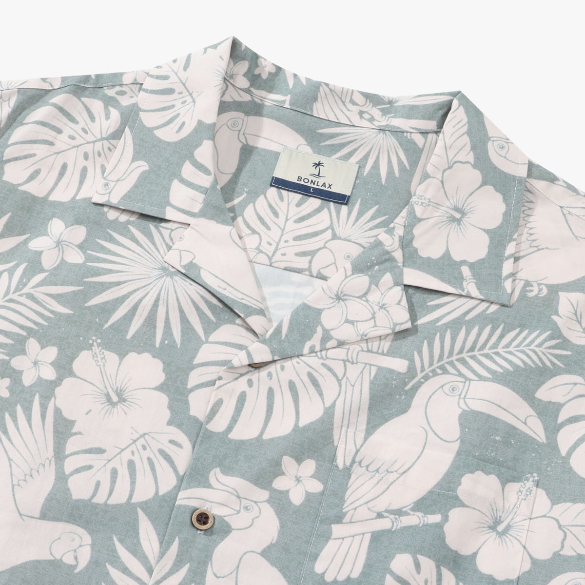 The Coastal Aviary Toile Camp Shirt