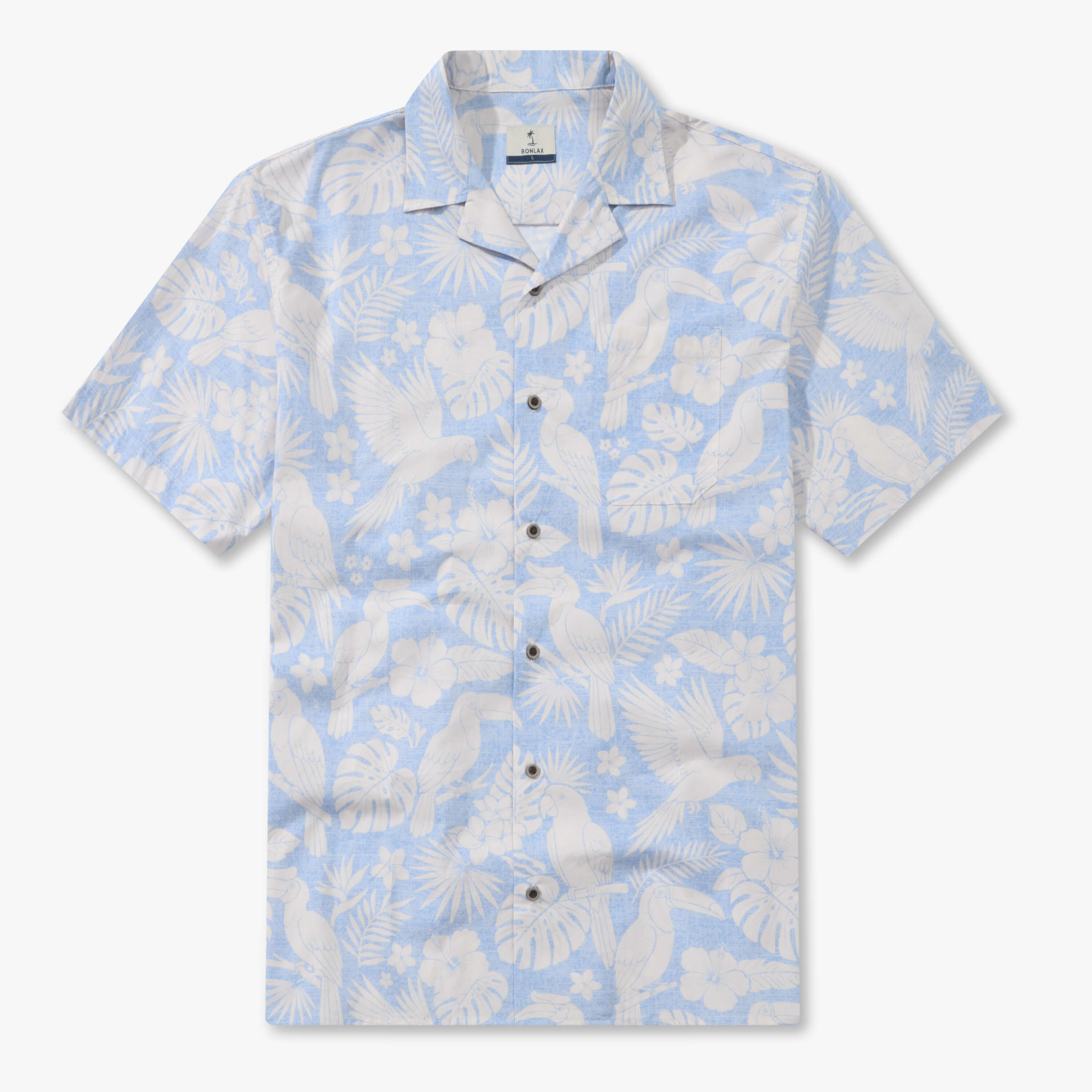 The Coastal Aviary Toile Camp Shirt