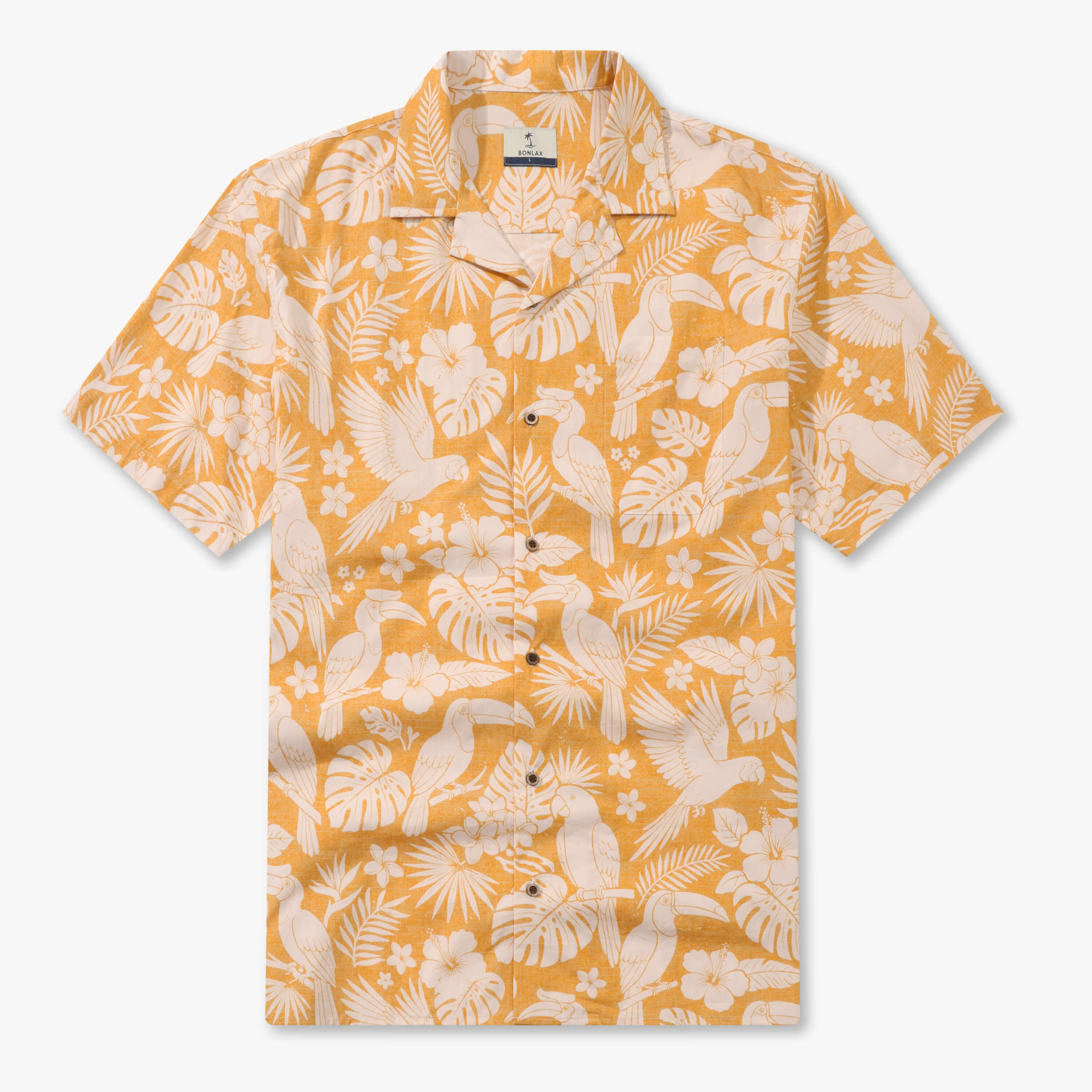 The Coastal Aviary Toile Camp Shirt