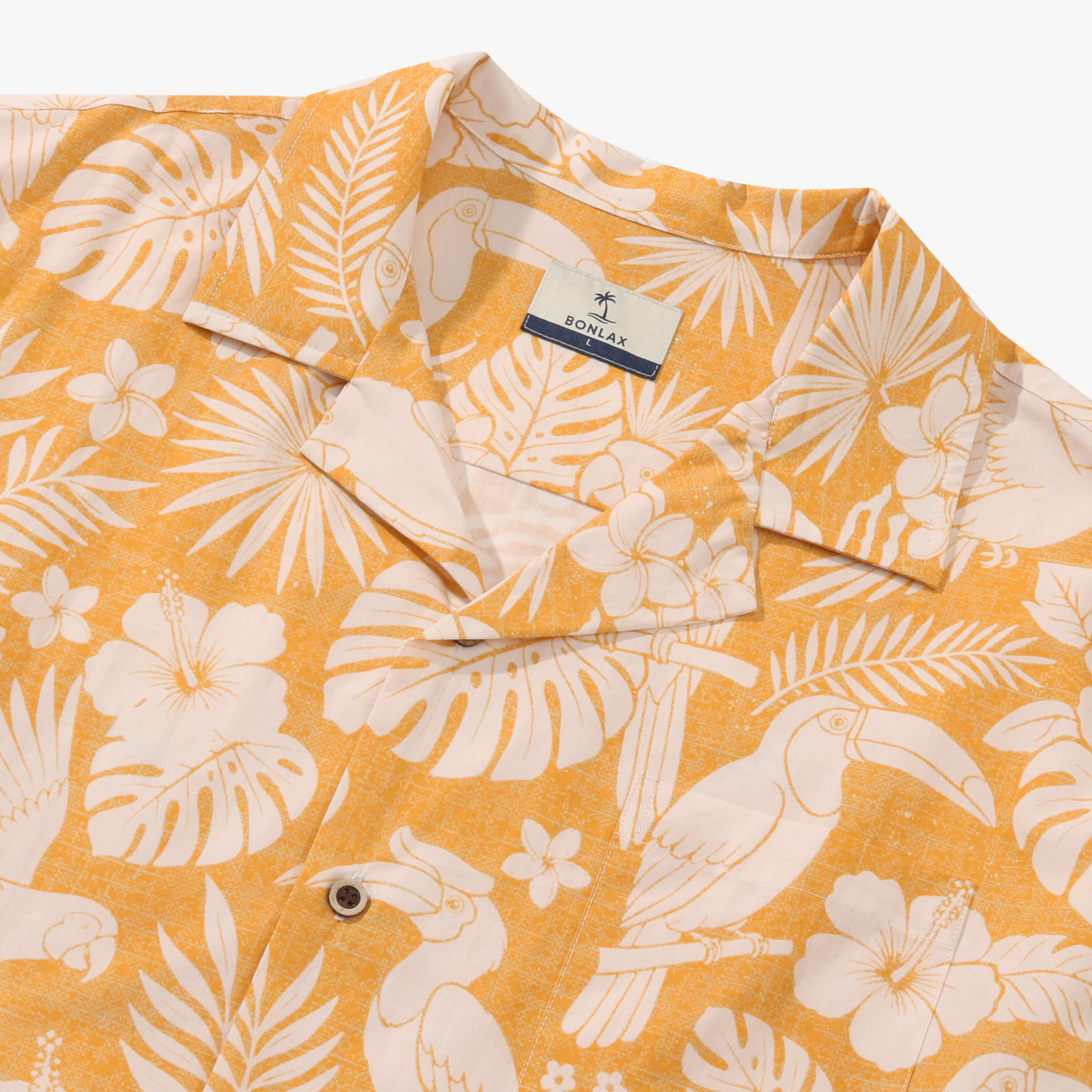 The Coastal Aviary Toile Camp Shirt