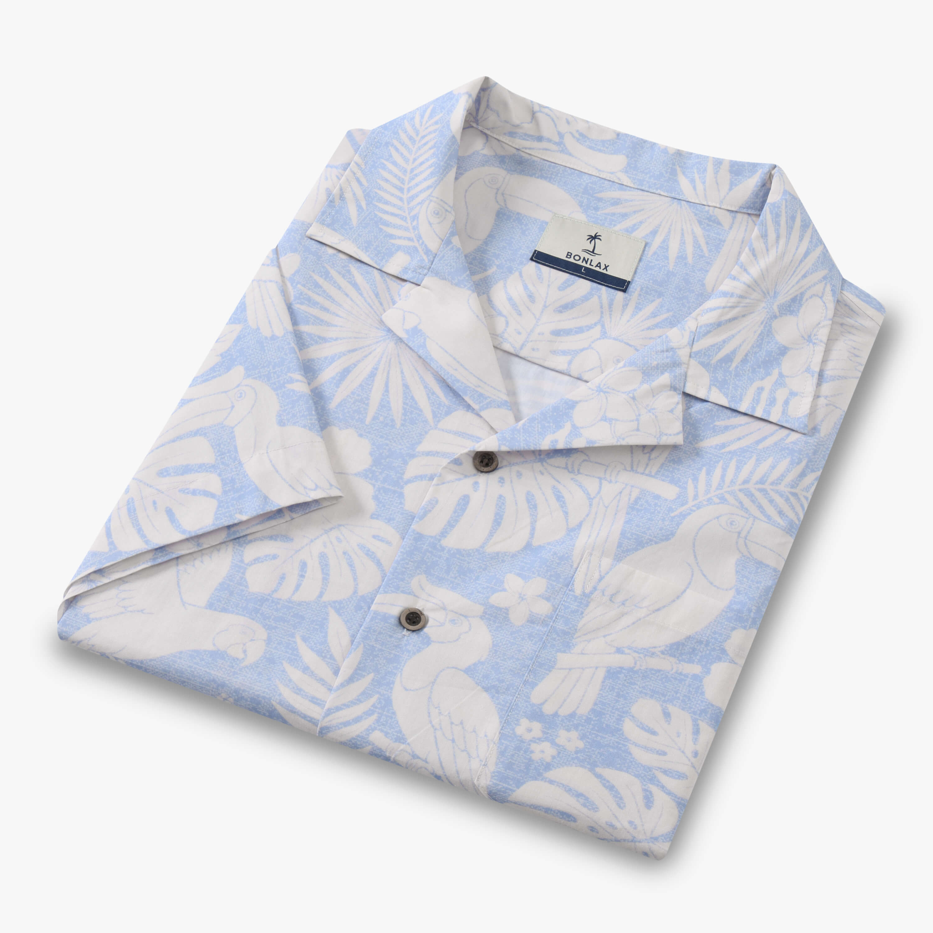 The Coastal Aviary Toile Camp Shirt