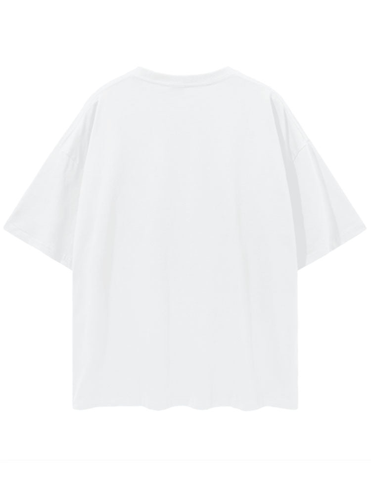 Trendy Rock Style Oversize Tee