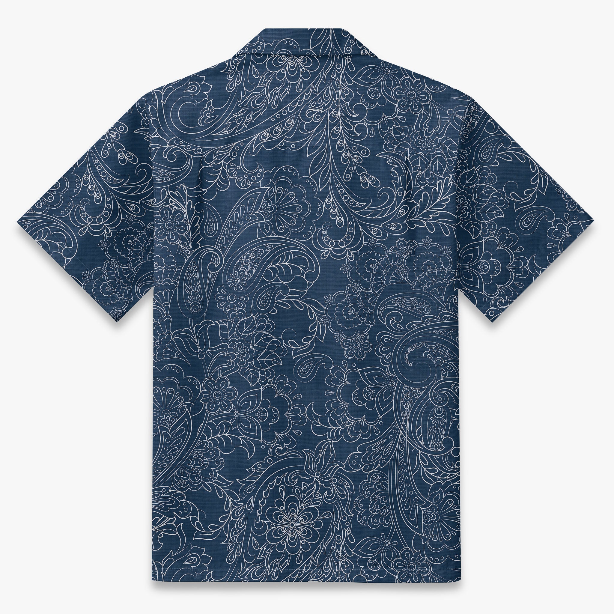 Cocoa Paisley Vintage Camp Shirt