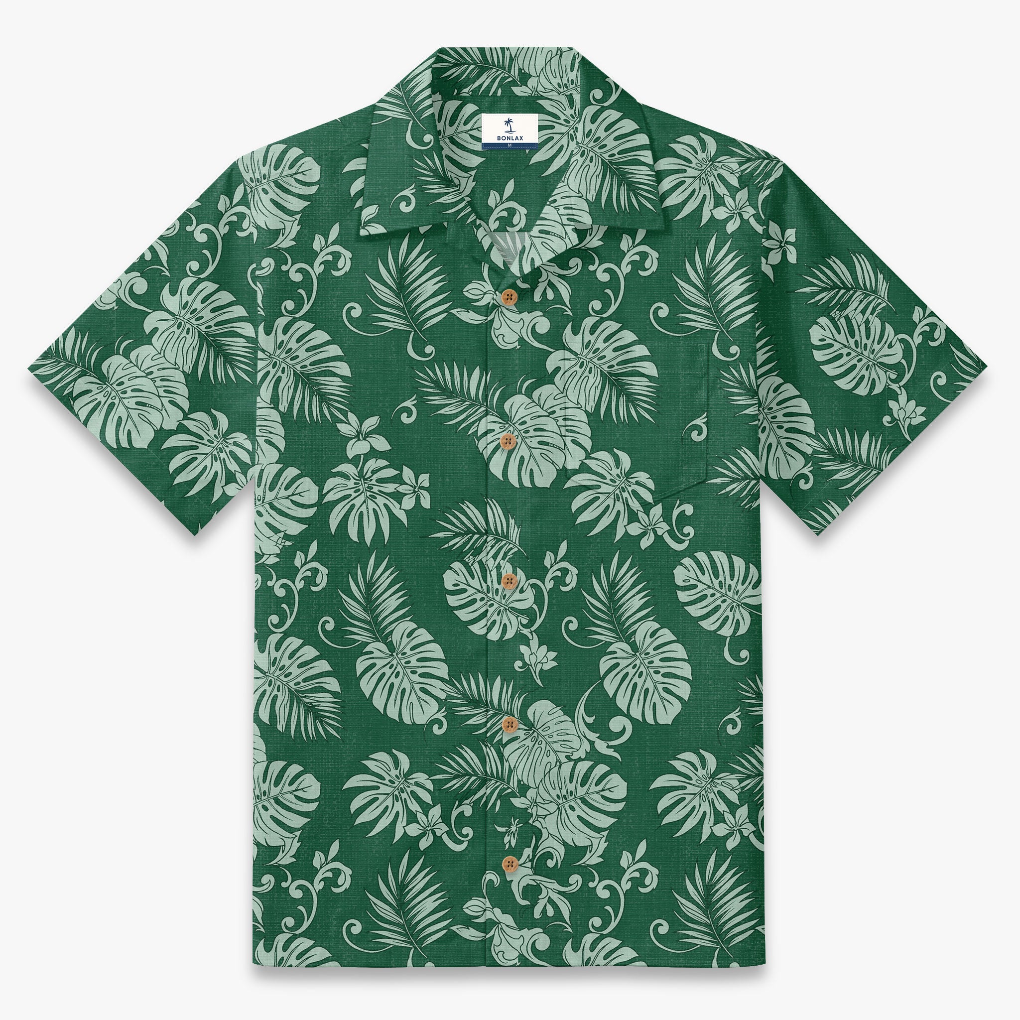 Lime Leaf Camp Shirt